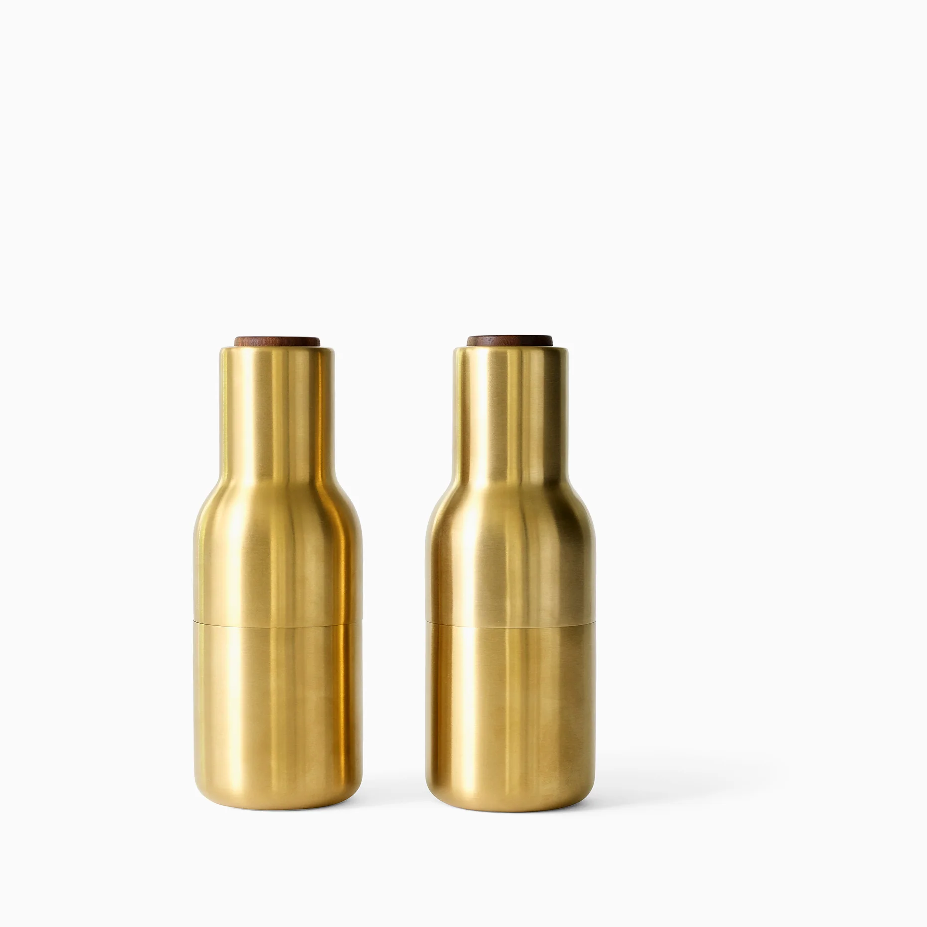Audo Copenhagen Bottle Grinders - Brushed Brass