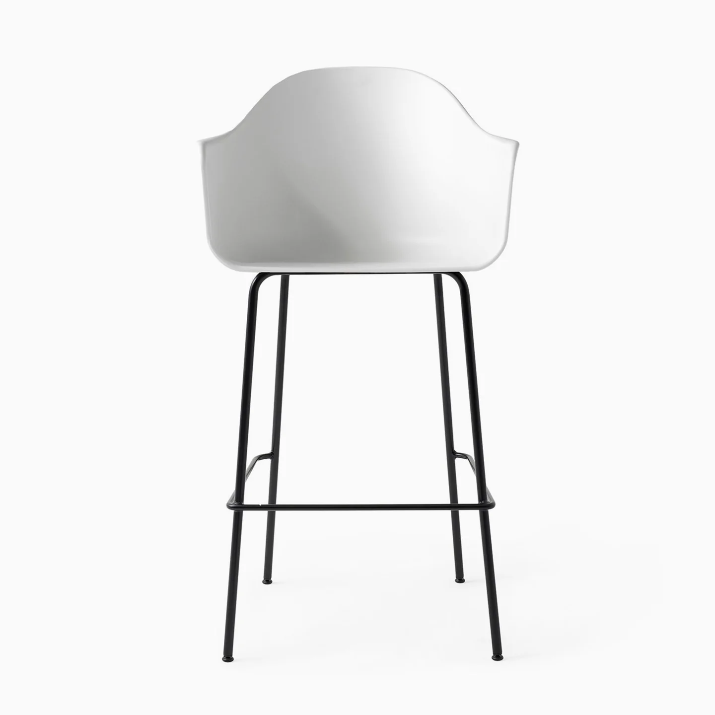 Audo Copenhagen Harbour Bar & Counter Chair - Black Base - Image 4