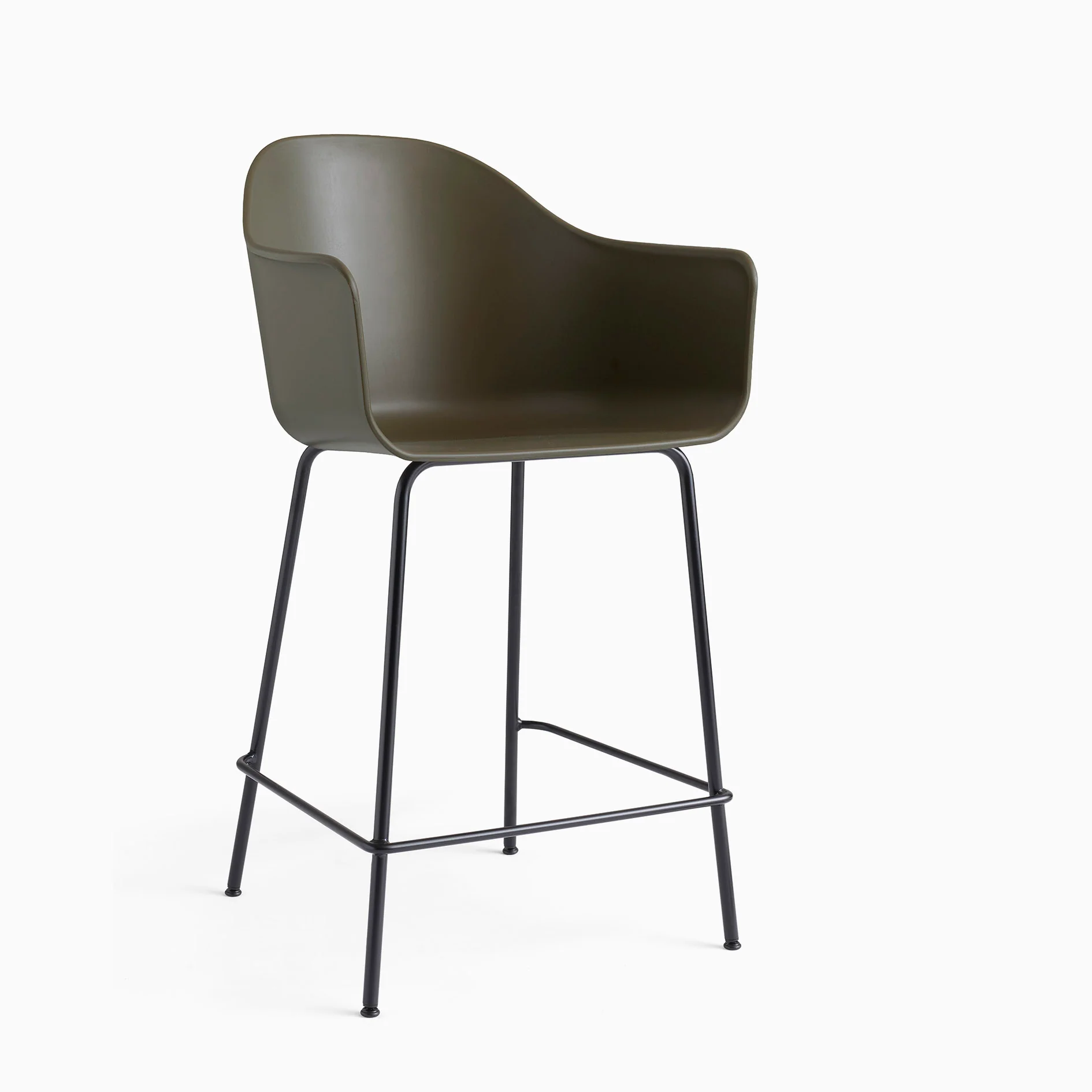 Audo Copenhagen Harbour Bar & Counter Chair - Black Base - Image 5