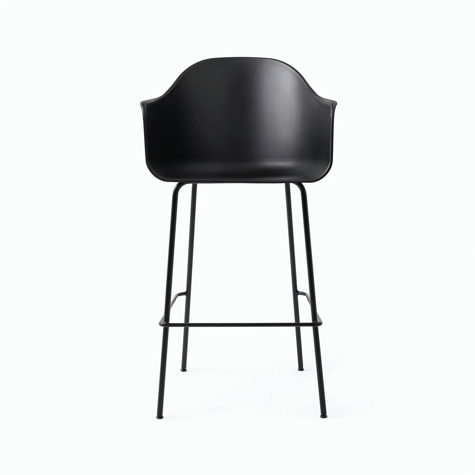 Audo Copenhagen Harbour Bar & Counter Chair - Black Base - Image 8