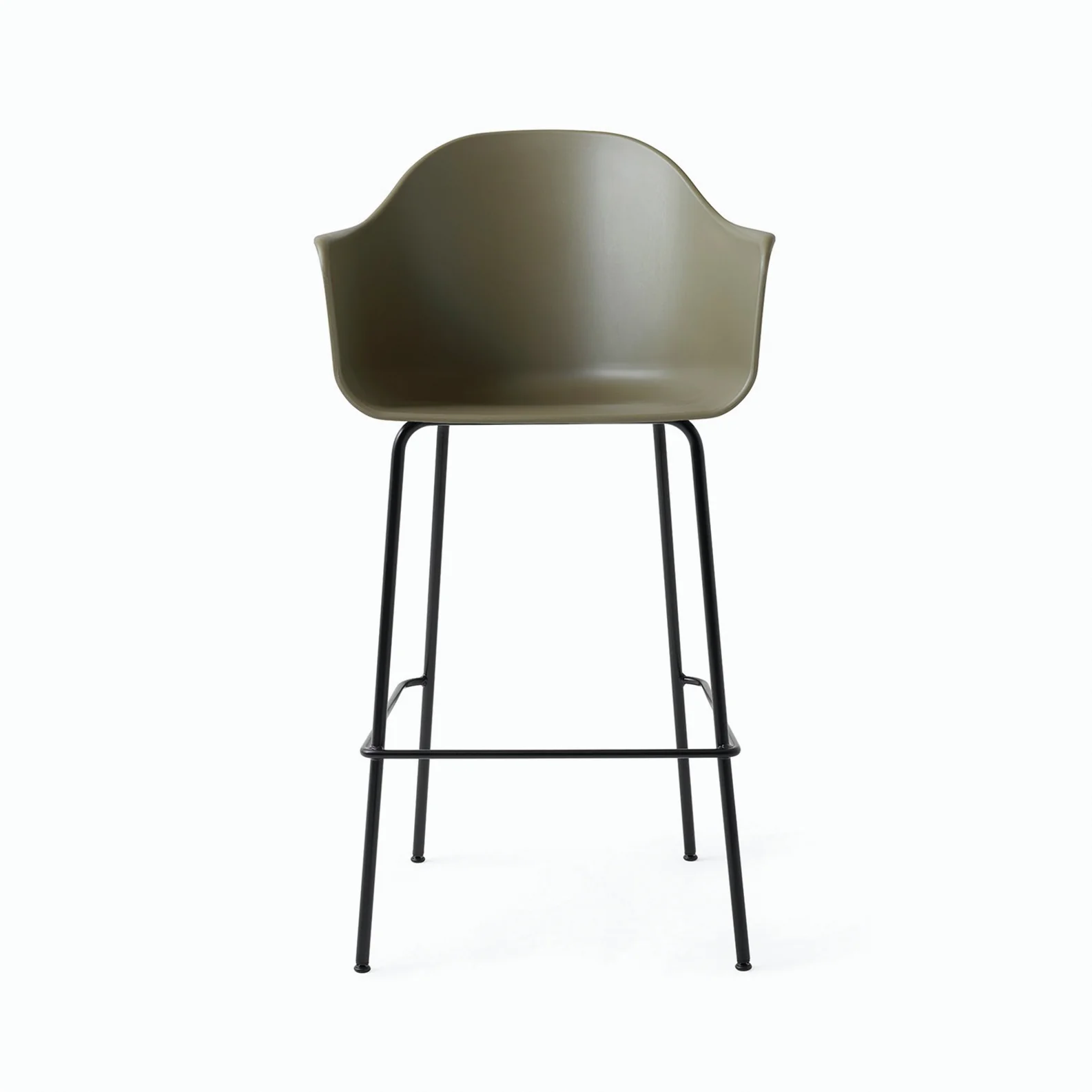 Audo Copenhagen Harbour Bar & Counter Chair - Black Base - Image 9