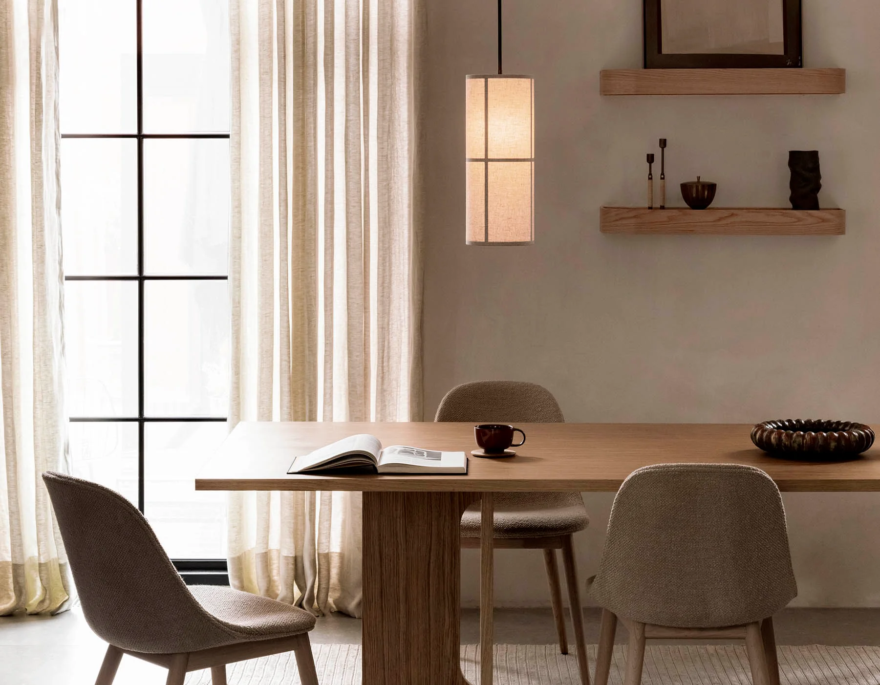 Audo Copenhagen Hashira Pendant Lamp Small - Raw - Image 3