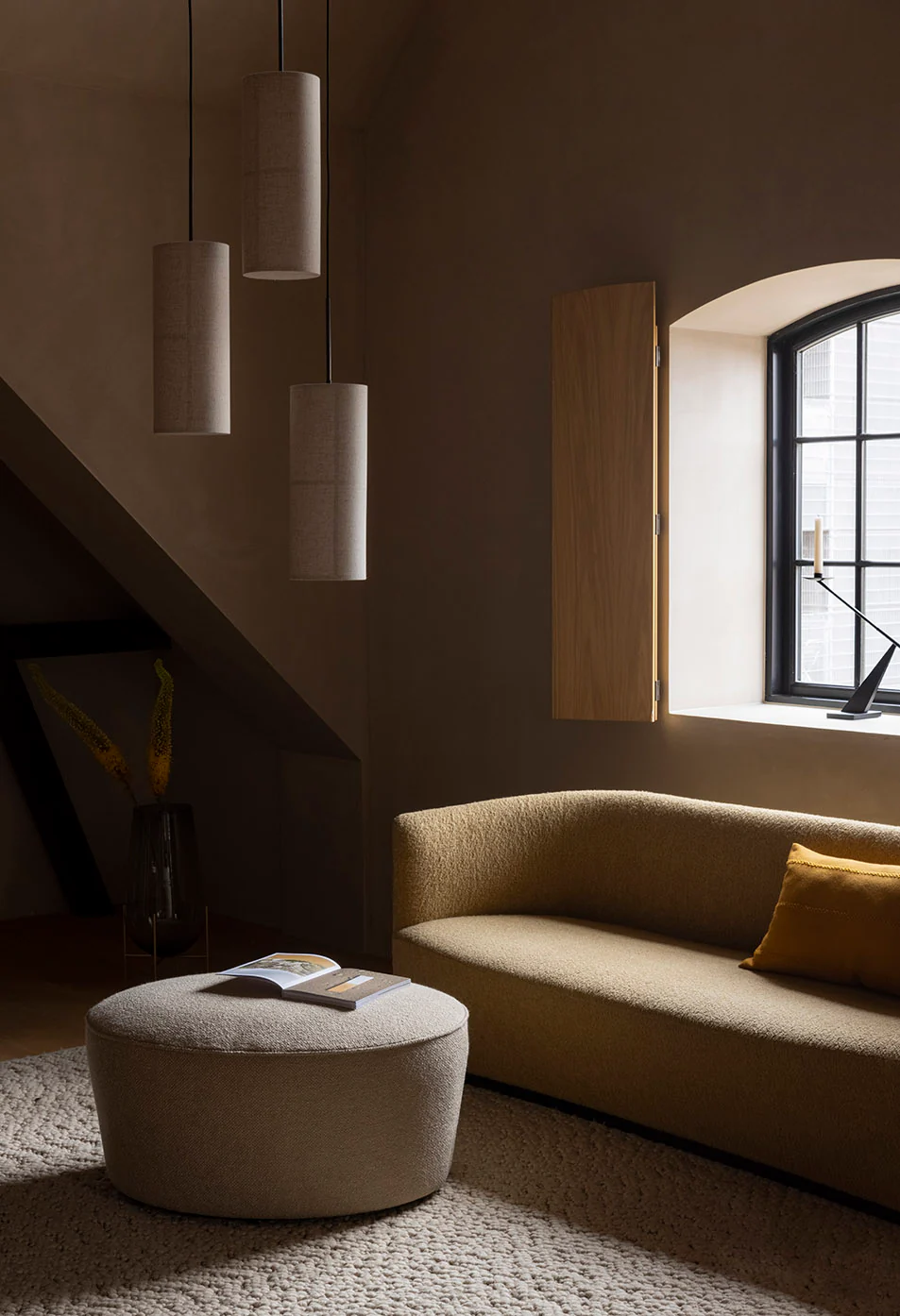 Audo Copenhagen Hashira Pendant Lamp Small - Raw - Image 4