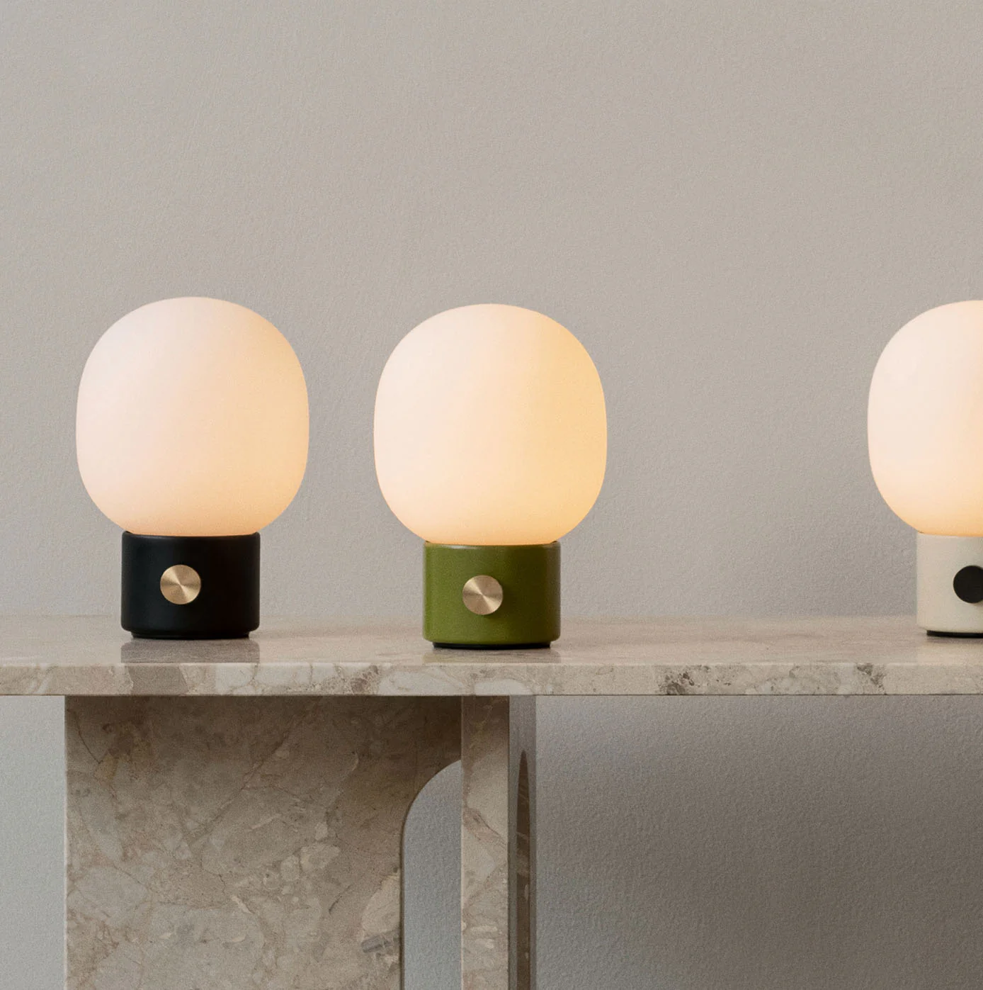 Audo Copenhagen JWDA Lamp Portable - Alabaster White - Image 6
