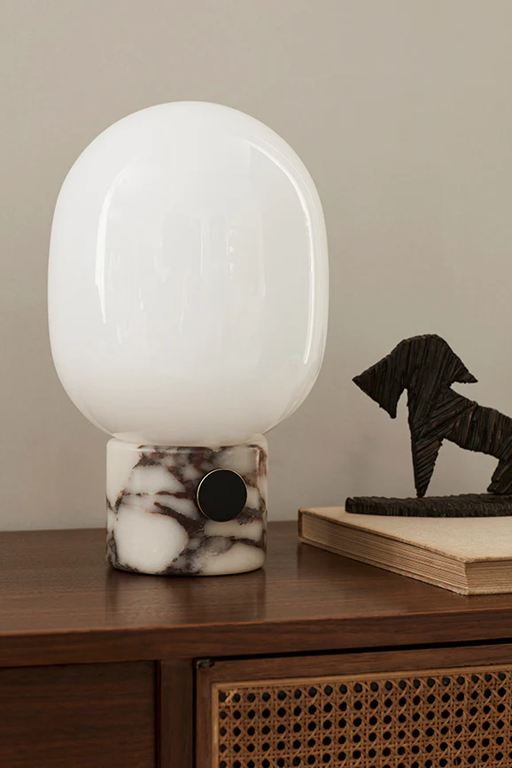 Audo Copenhagen JWDA Lamp Rose Calacatta Viola Marble - Image 4