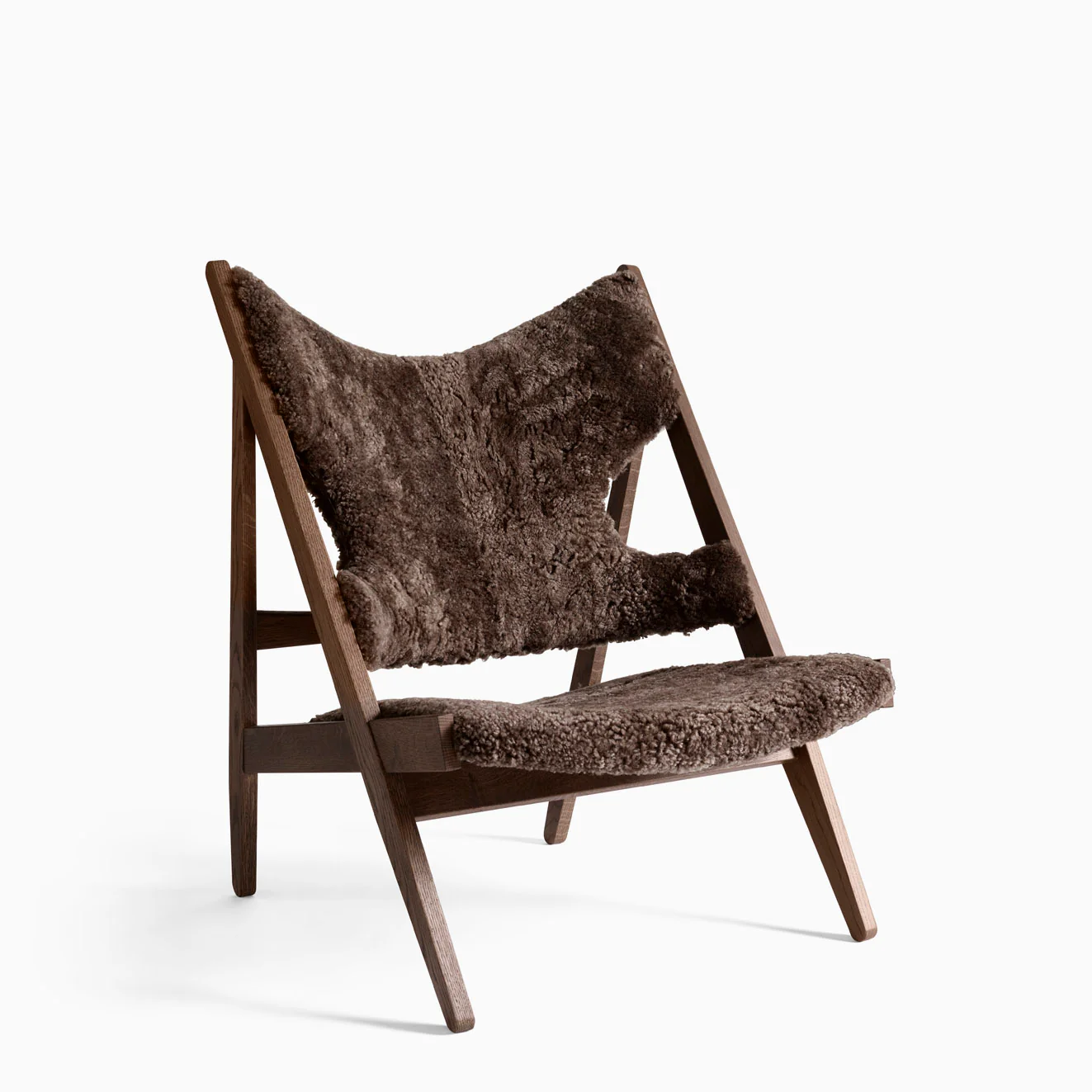 Audo Copenhagen Knitting Lounge Chair Sheepskin - Image 3