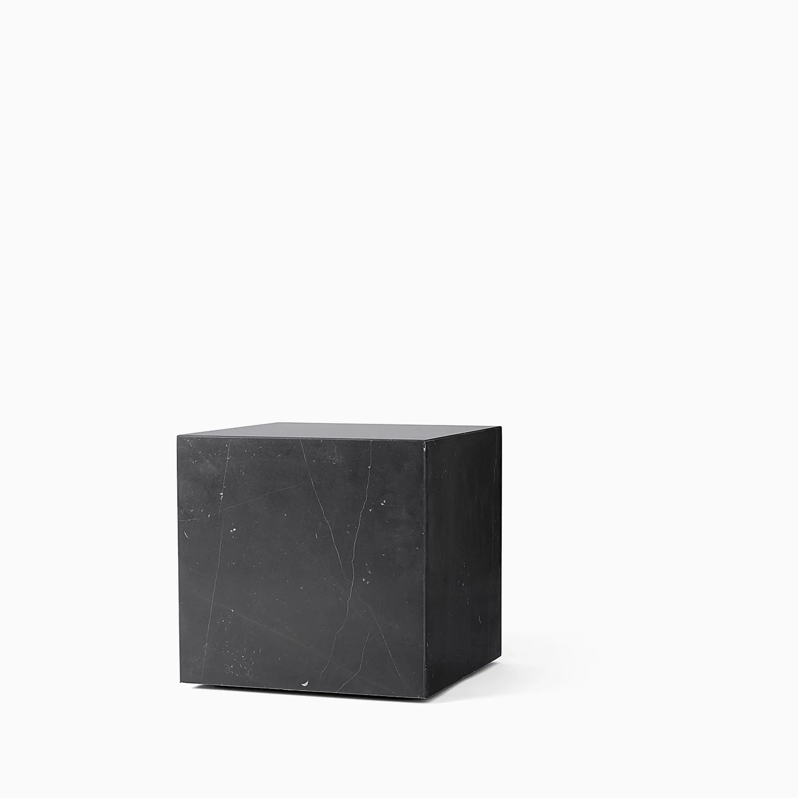 Audo Copenhagen Plinth Cubic - Black Marquina Marble