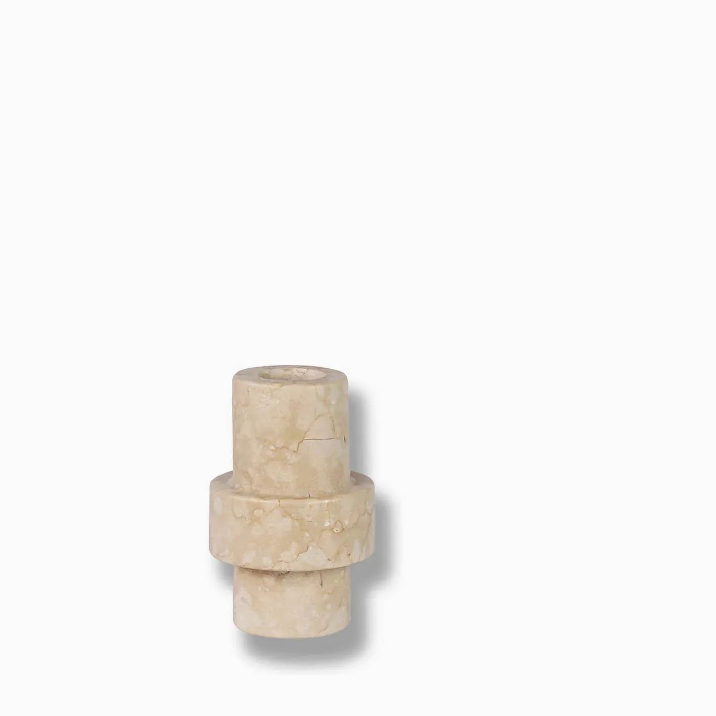 Mette Ditmer Marble Candleholder, Large - Sand