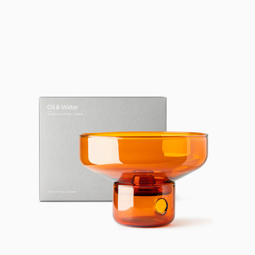 Studio Milligram Sensory Essential Oil Burner - Amber - Image 2