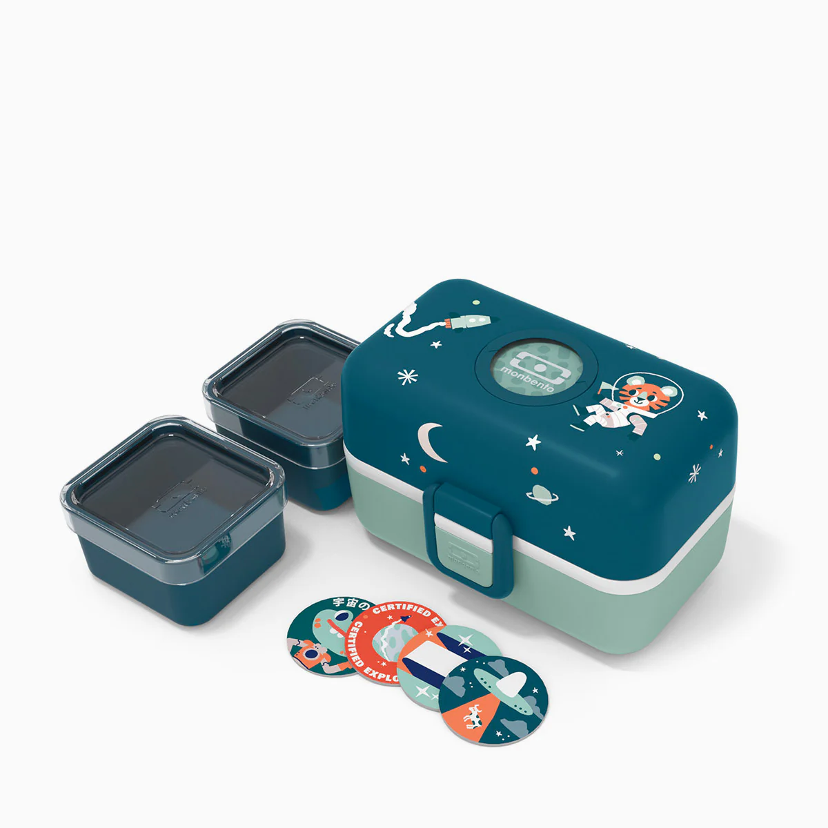 Monbento Tresor Kids Lunch Box - Cosmic Blue