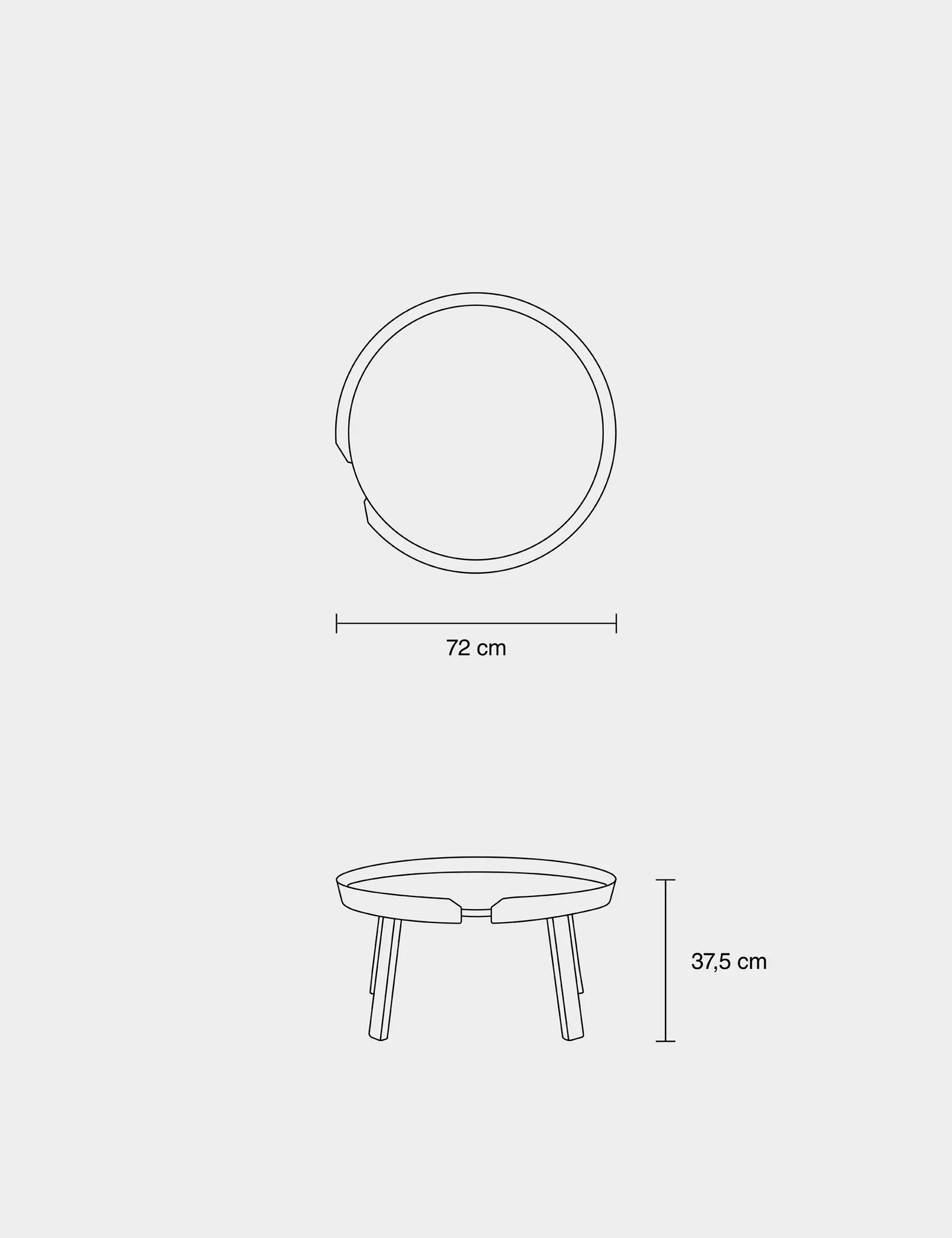Muuto Around Coffee Table Large - Image 4
