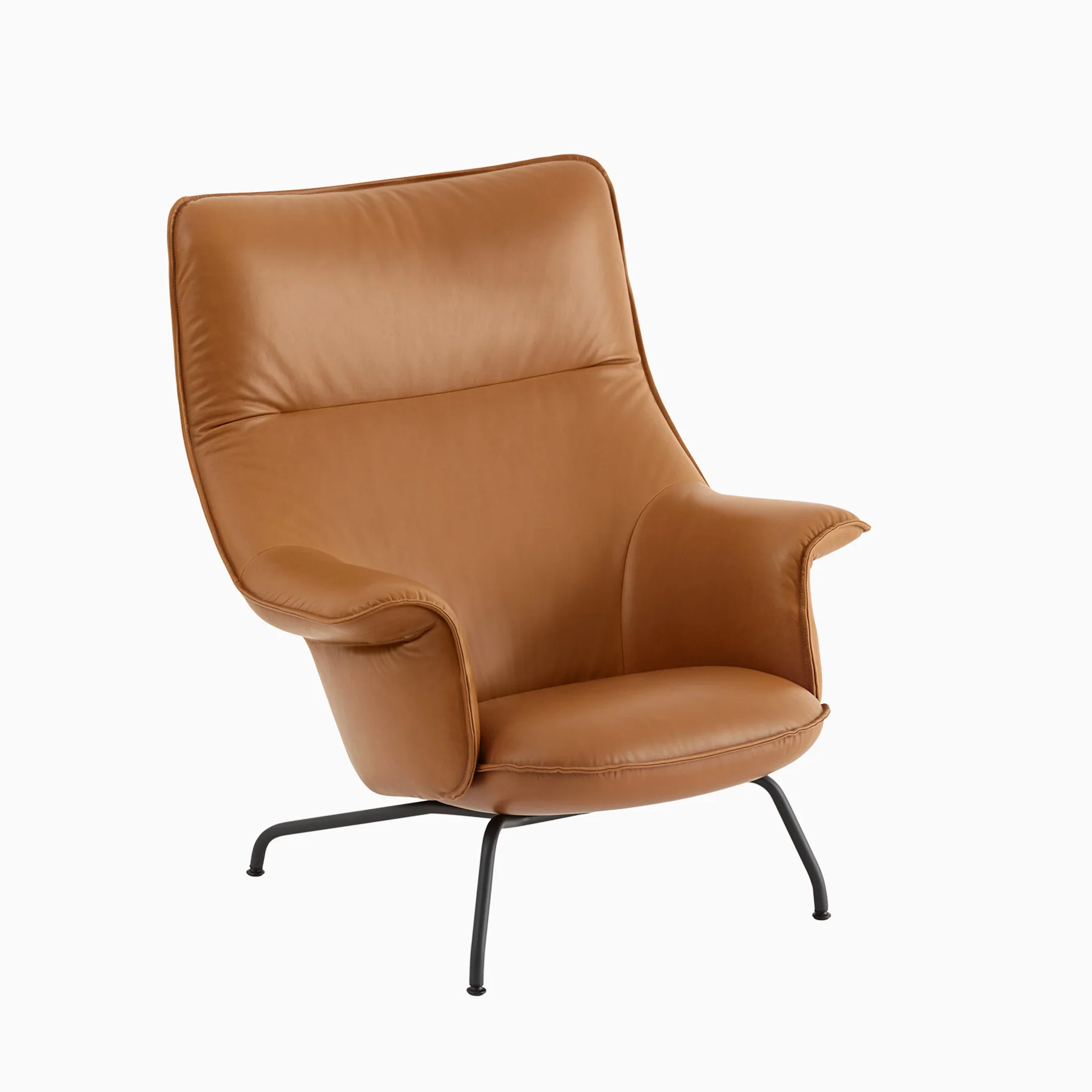 Muuto Doze Lounge Chair High Back - Tube Base - Image 13