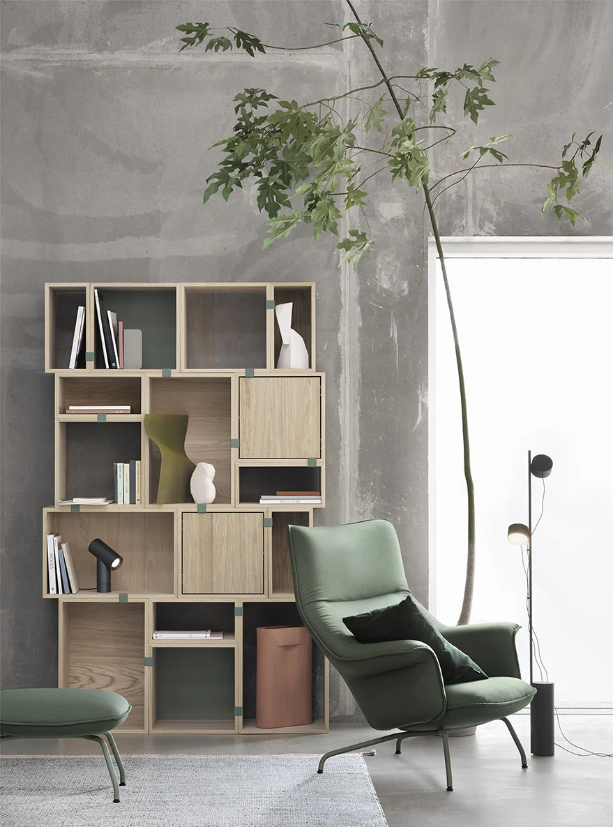 Muuto Doze Lounge Chair High Back - Tube Base - Image 4