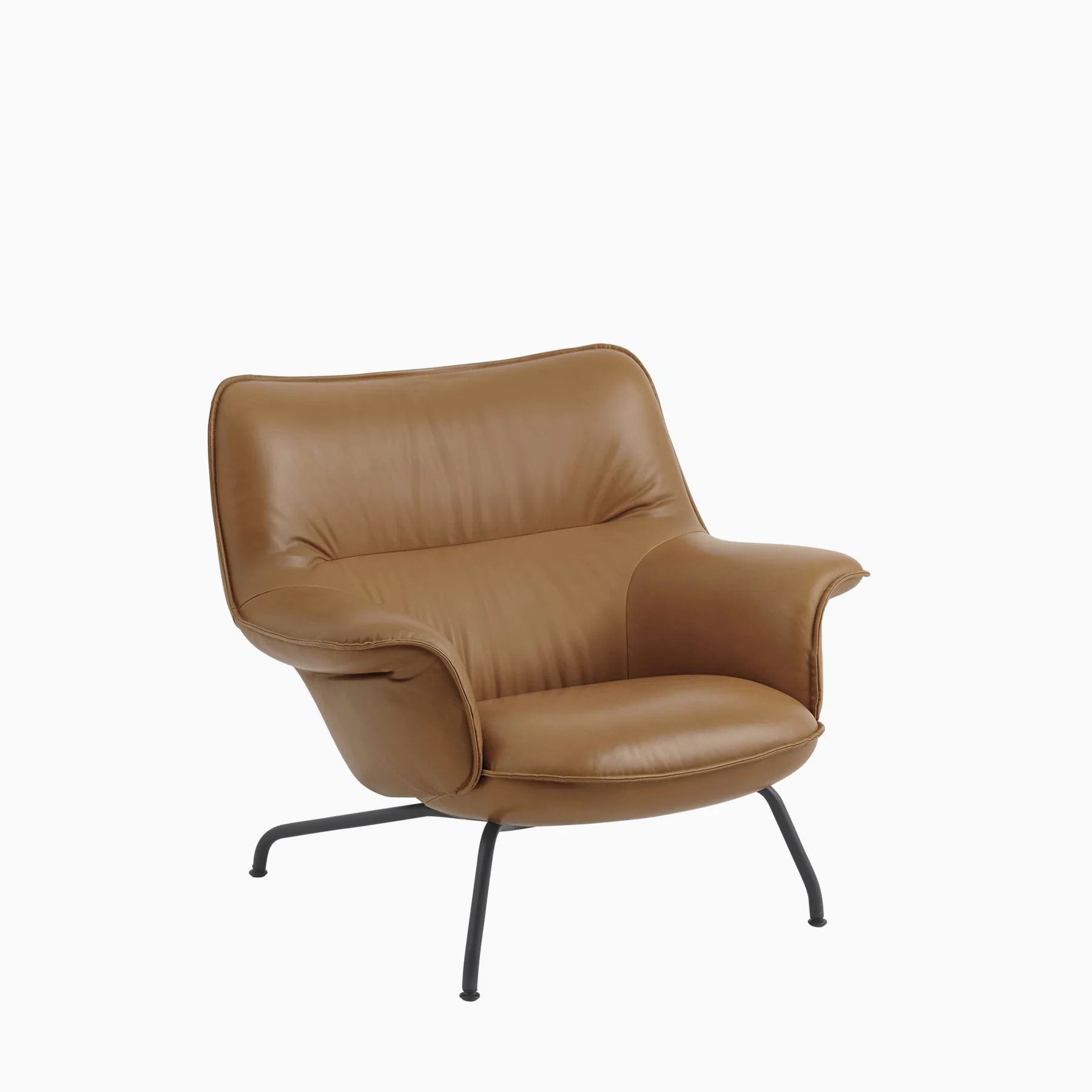 Muuto Doze Lounge Chair Low Back - Tube Base