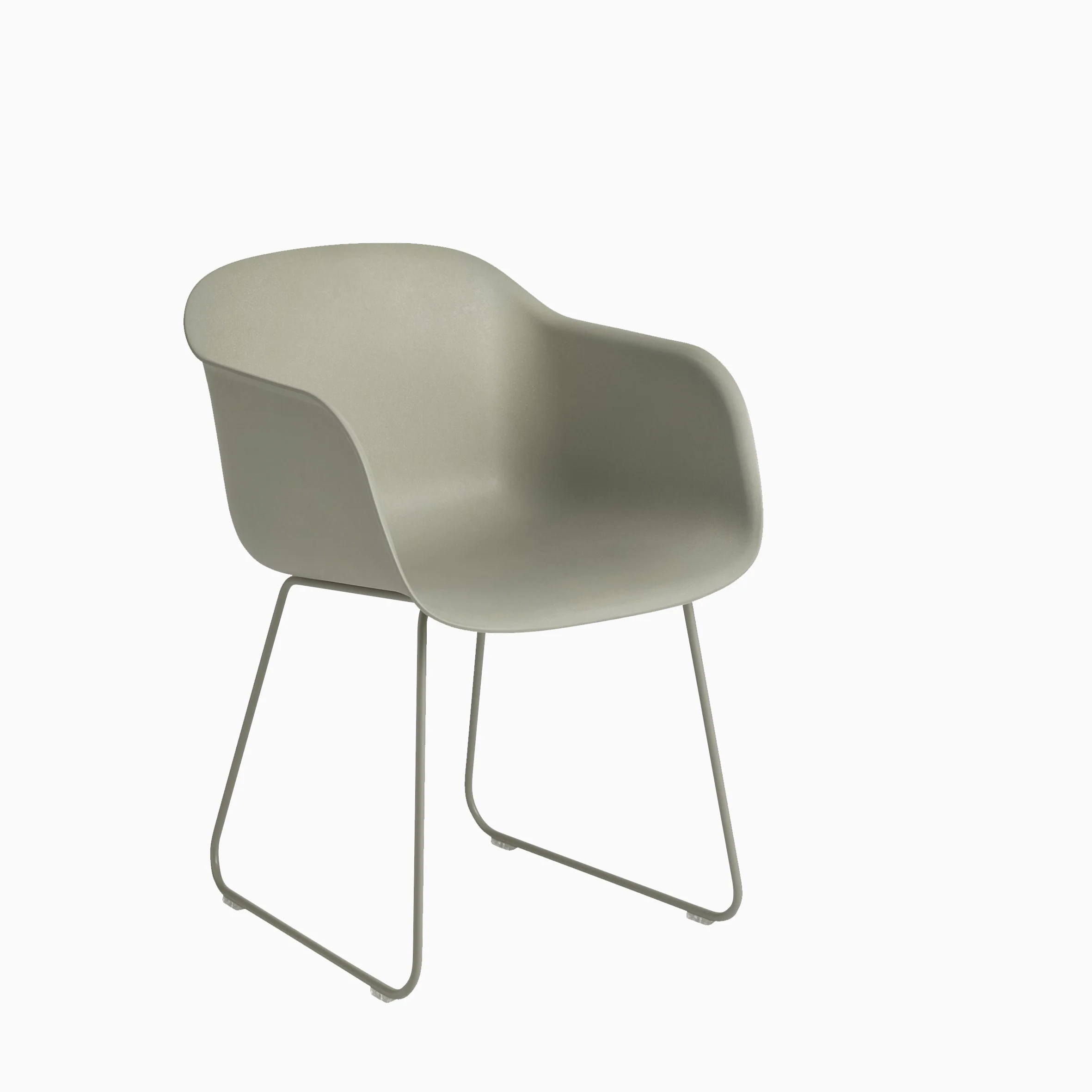 Muuto Fiber Armchair - Sled Base - Image 5