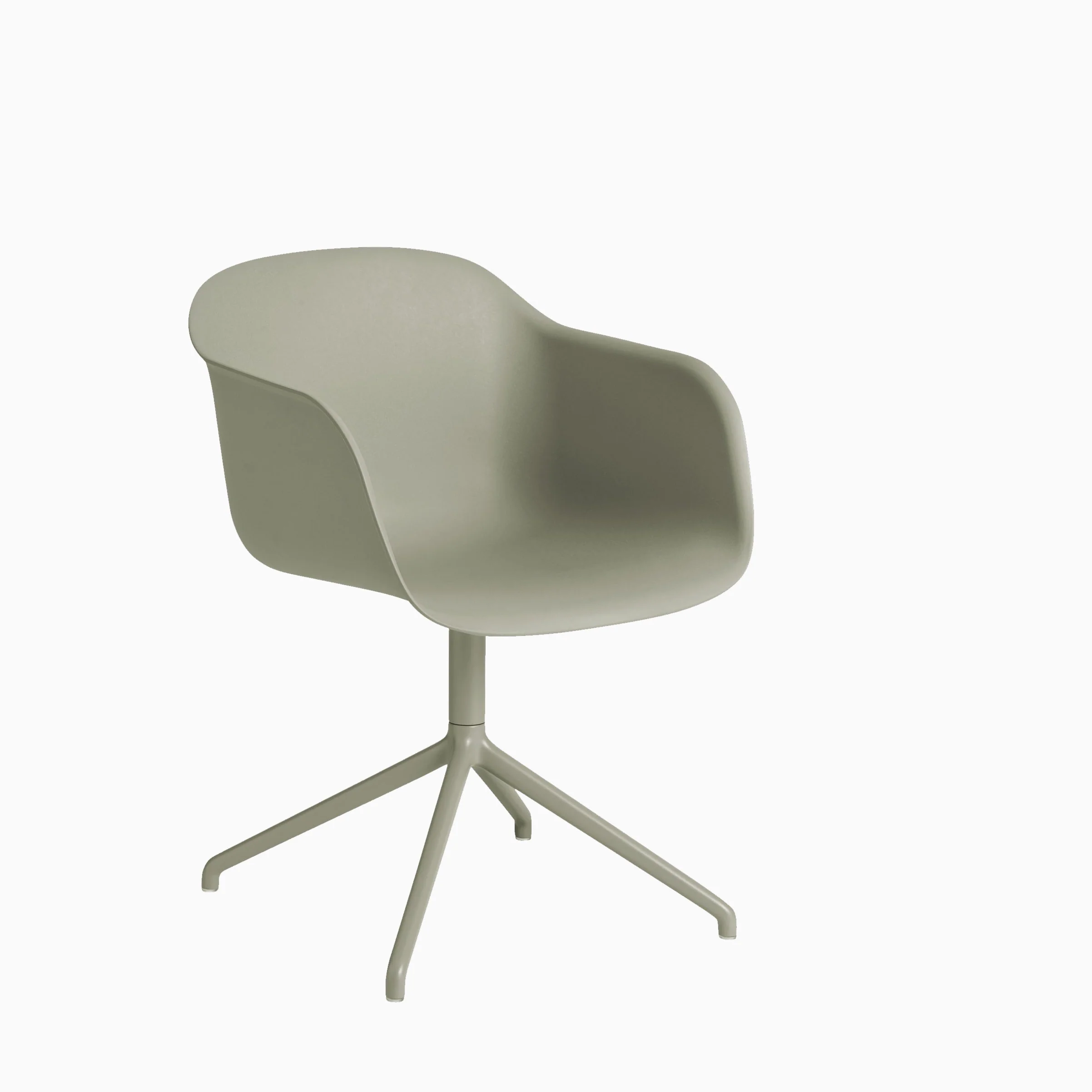 Muuto Fiber Armchair - Swivel Base - Image 7