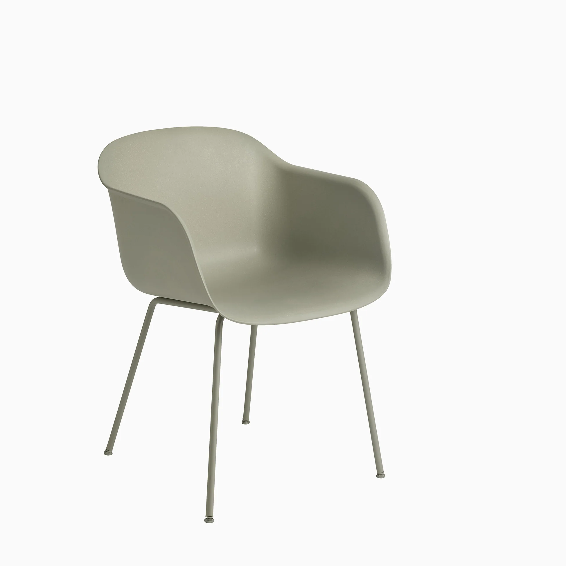 Muuto Fiber Armchair - Tube Base - Image 10