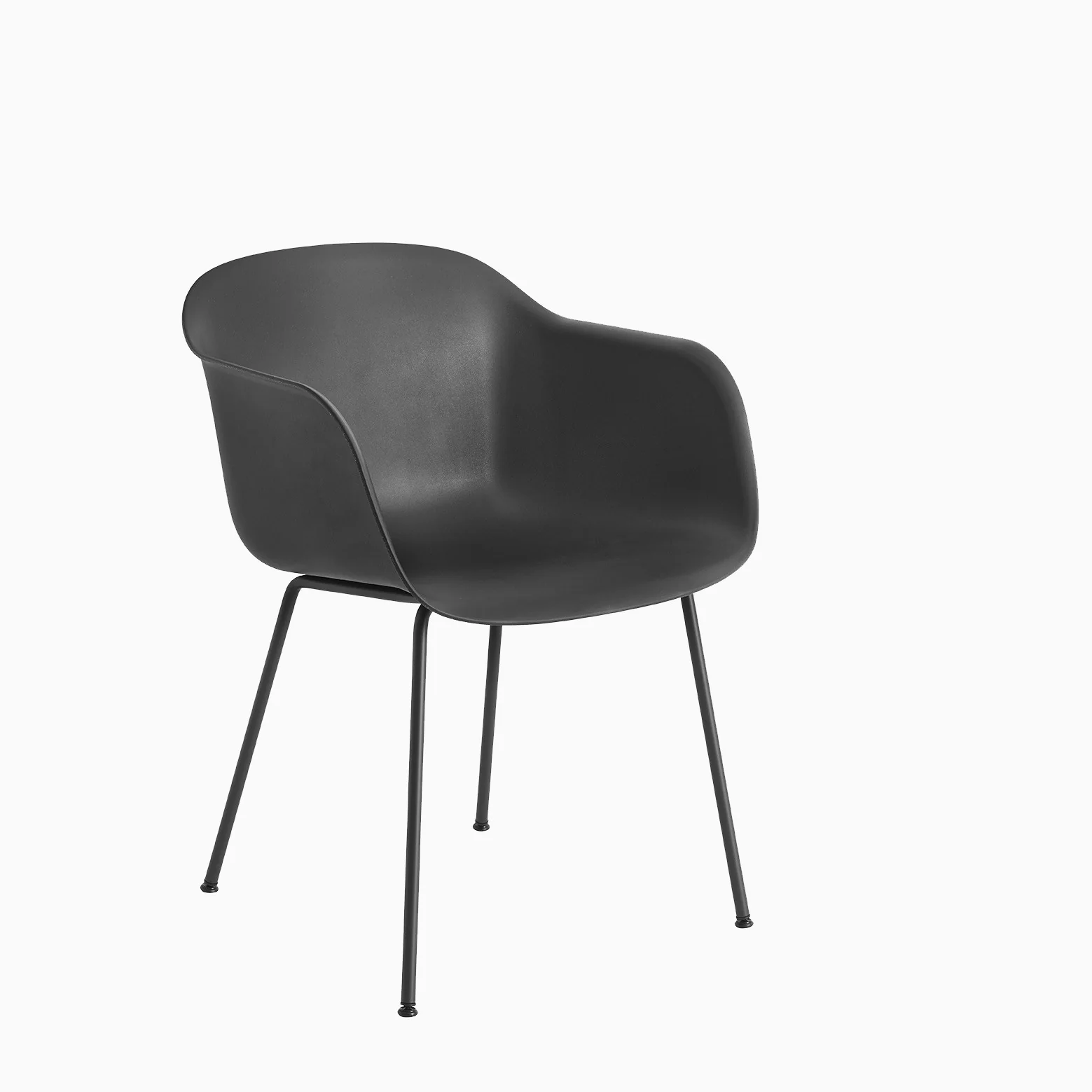 Muuto Fiber Armchair - Tube Base - Image 7