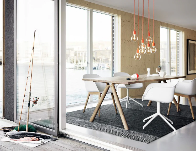 Muuto Fiber Armchair - Wood Base - Image 5