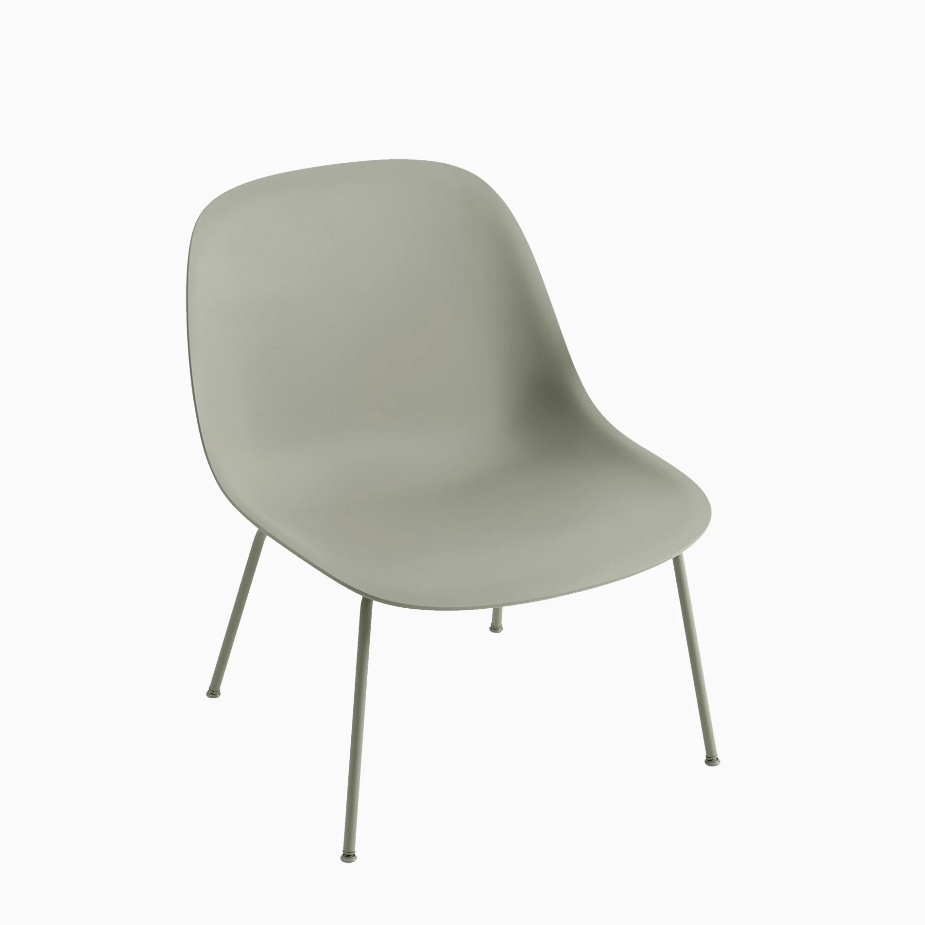 Muuto Fiber Lounge Chair - Tube Base - Image 8