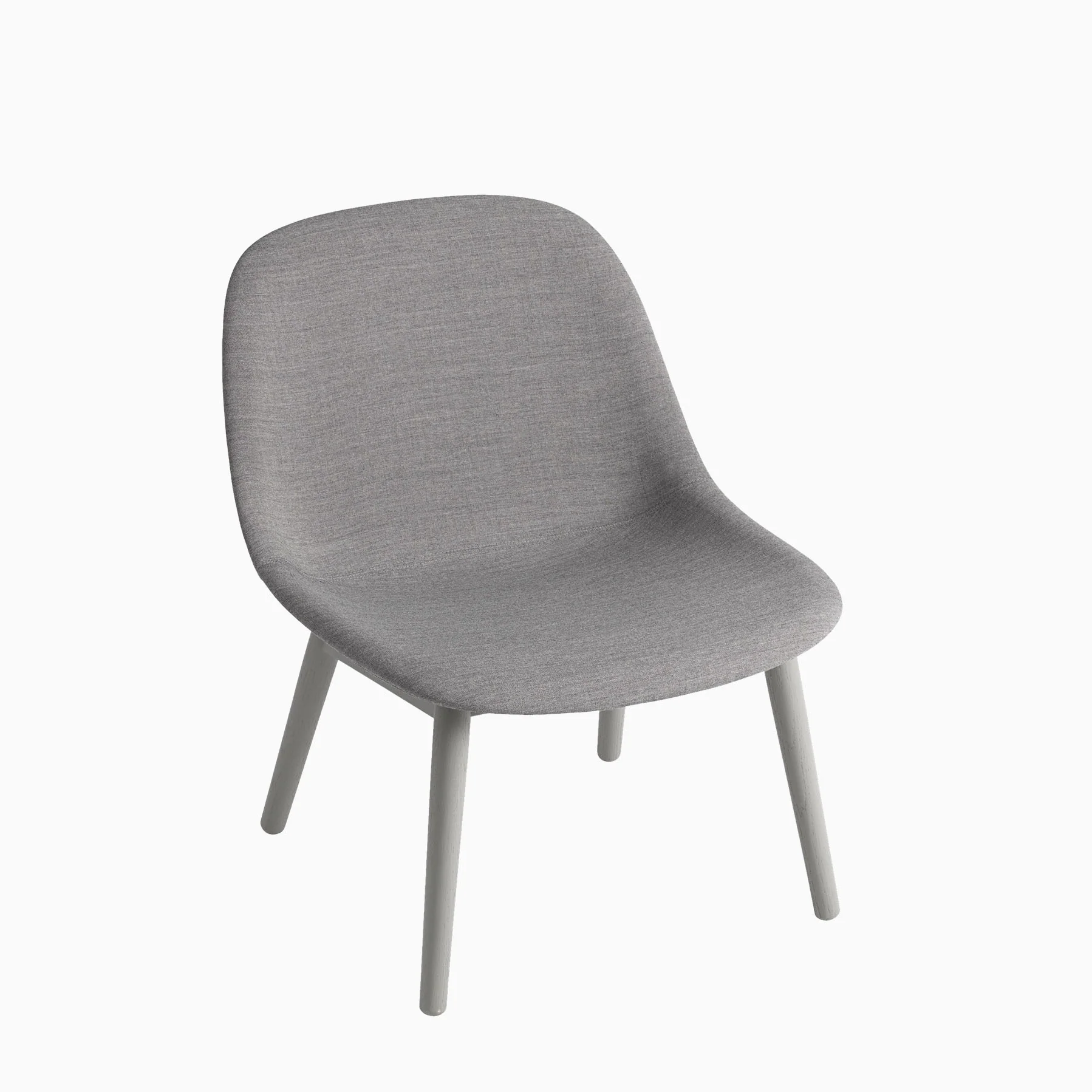 Muuto Fiber Lounge Chair - Wood Base - Image 8
