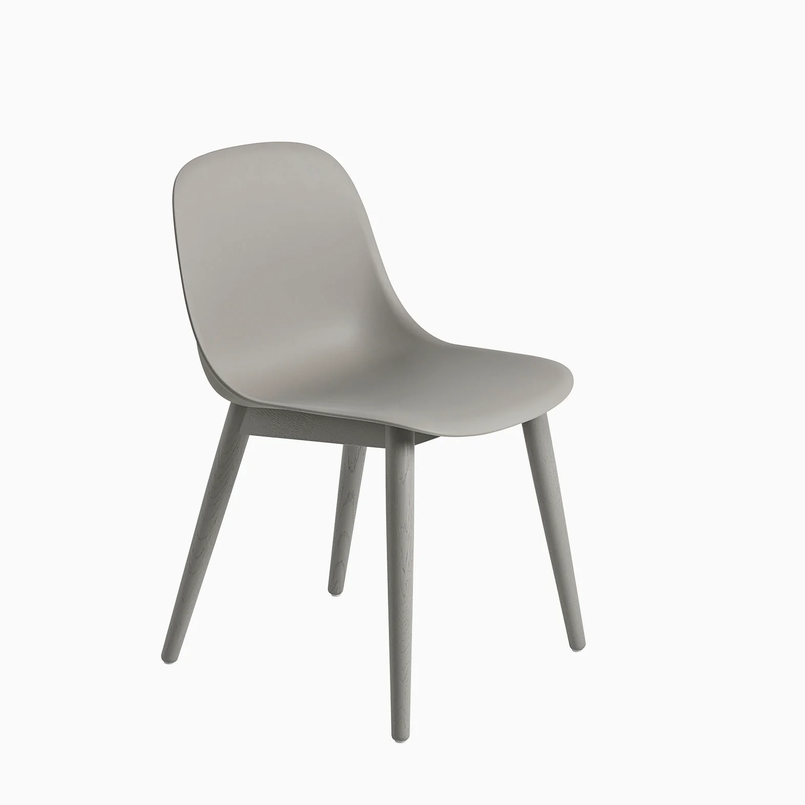 Muuto Fiber Side Chair - Wood Base - Image 6