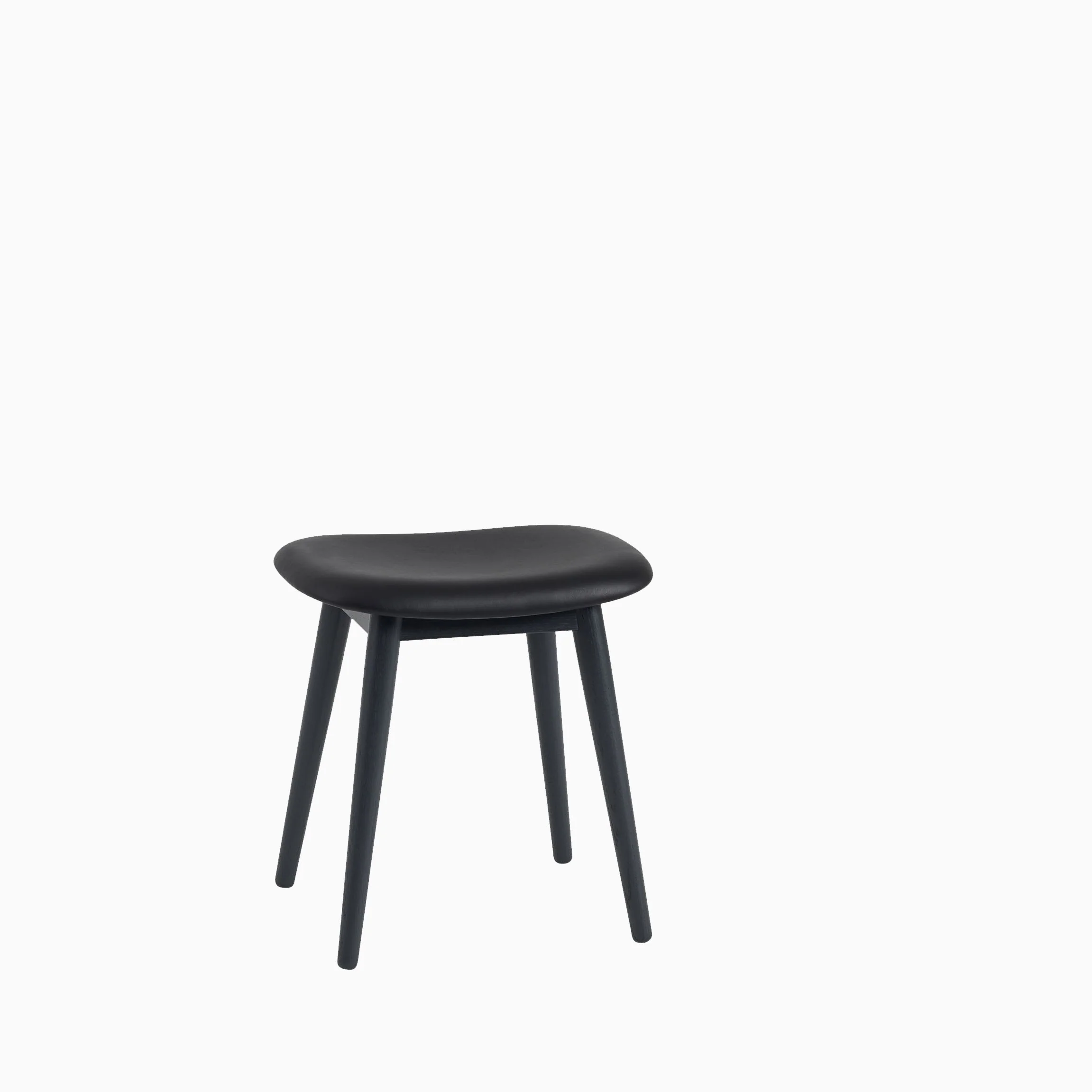 Muuto Fiber Stool - Wood Base - Image 4