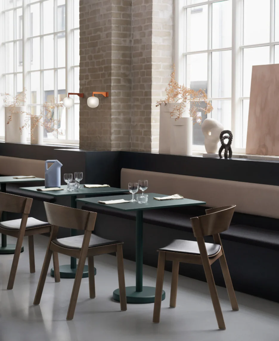 Muuto Linear Steel Cafe Table 70x70cm - Image 2