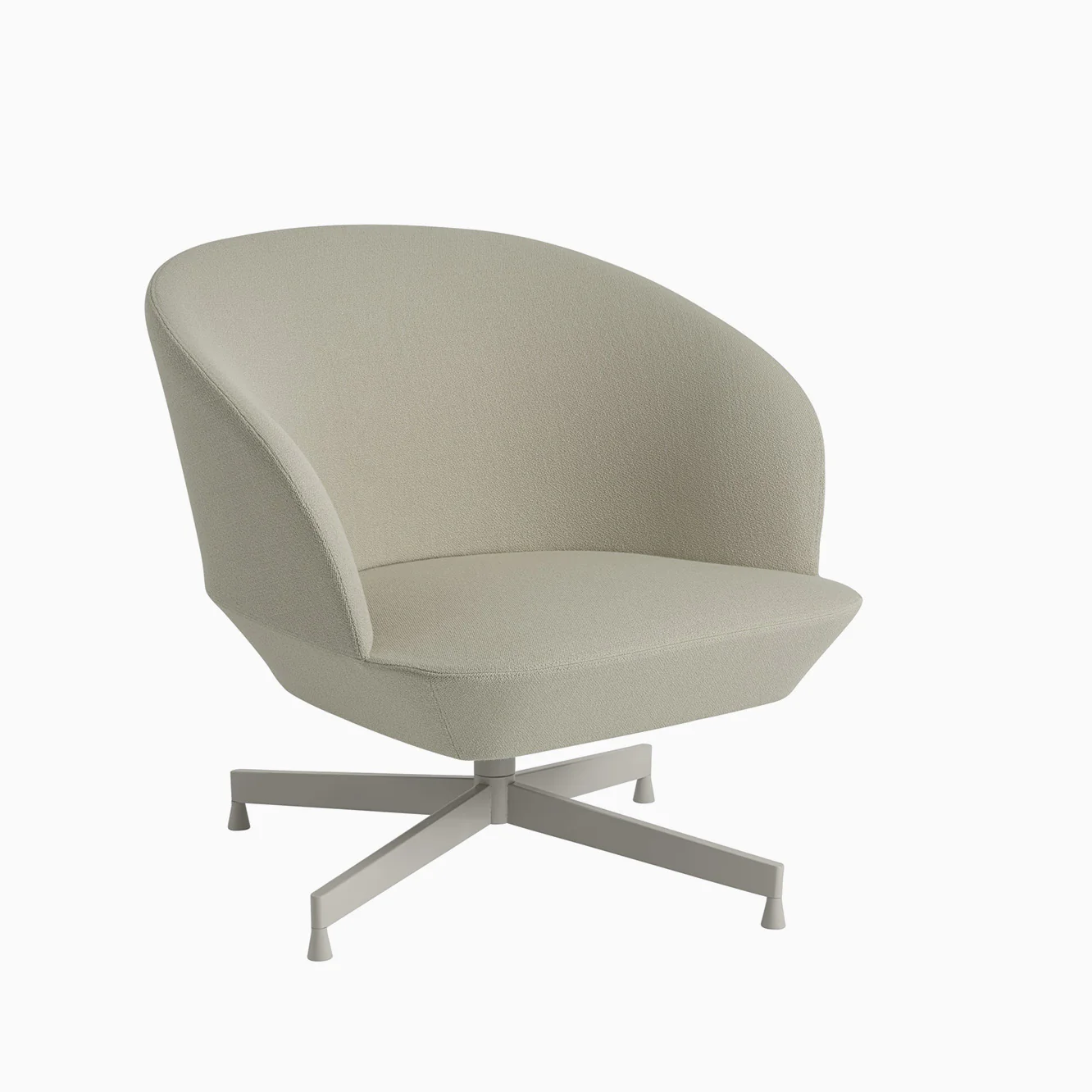 Muuto Oslo Lounge Chair - Swivel Base - Image 2