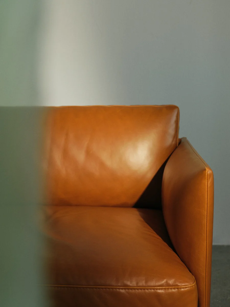 Muuto Outline Sofa - 2 Seater, Cognac Leather (Showroom Piece) - Image 2