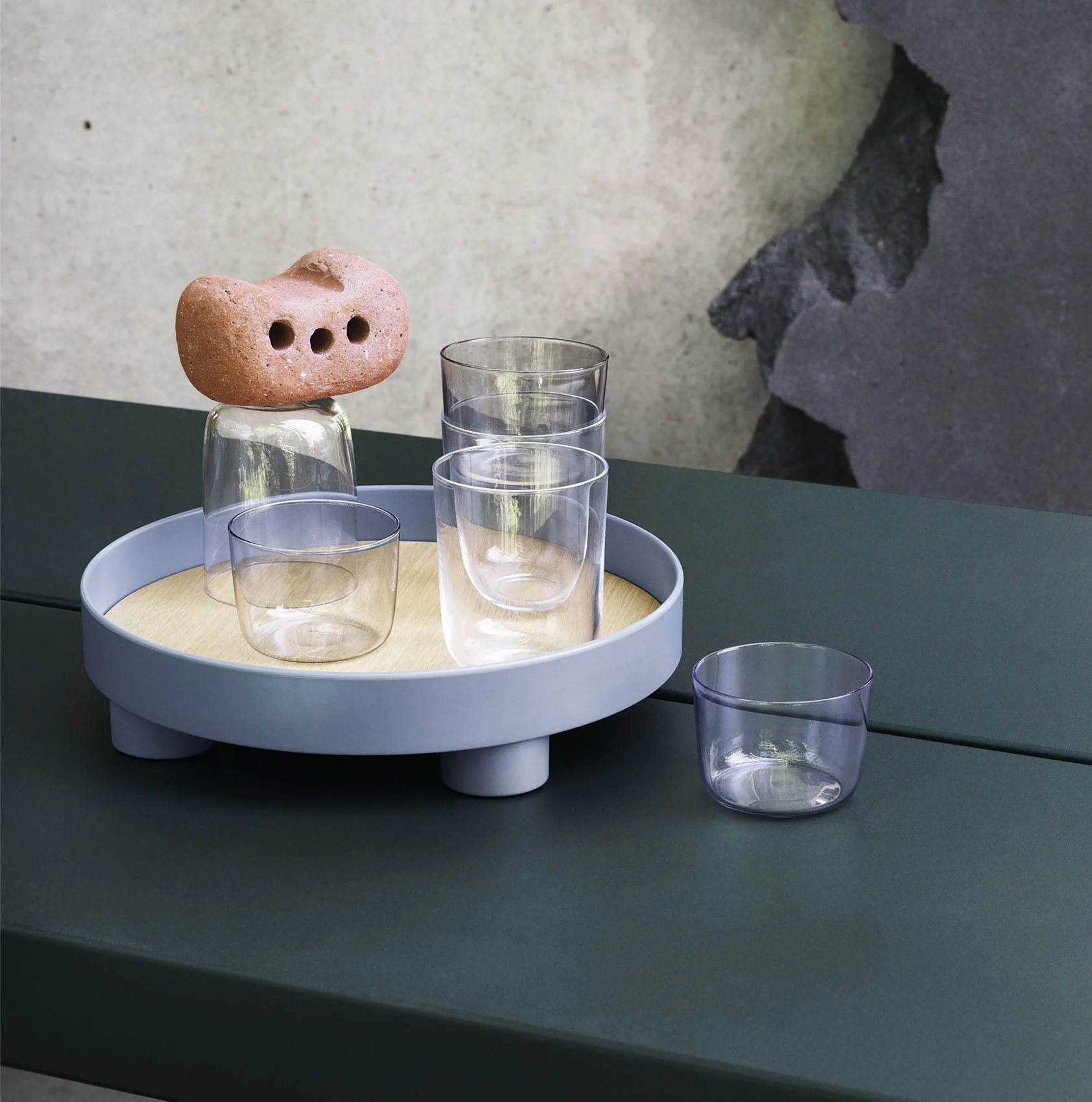 Muuto Platform Tray - Blue Grey - Image 2