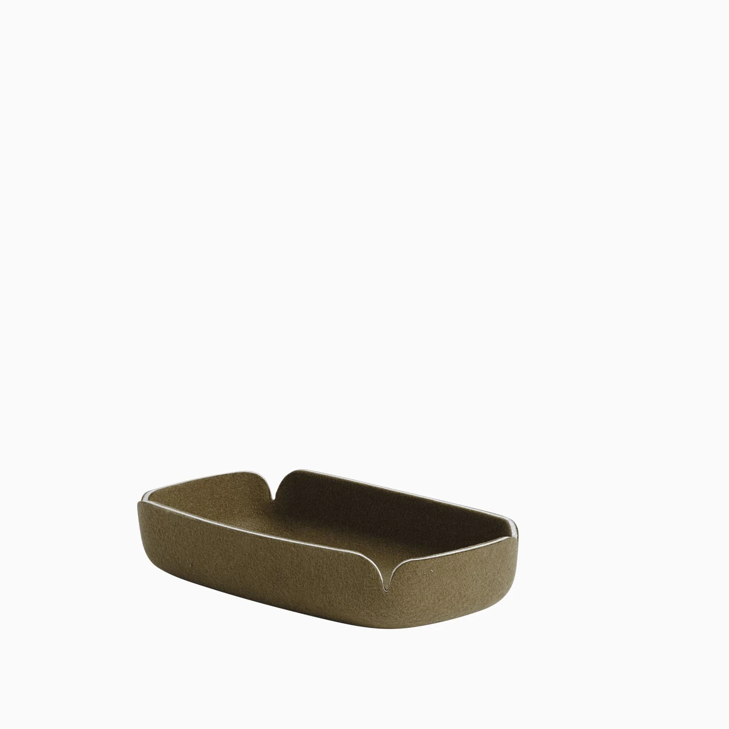 Muuto Restore Tray 28x15.5cm - Brown Green