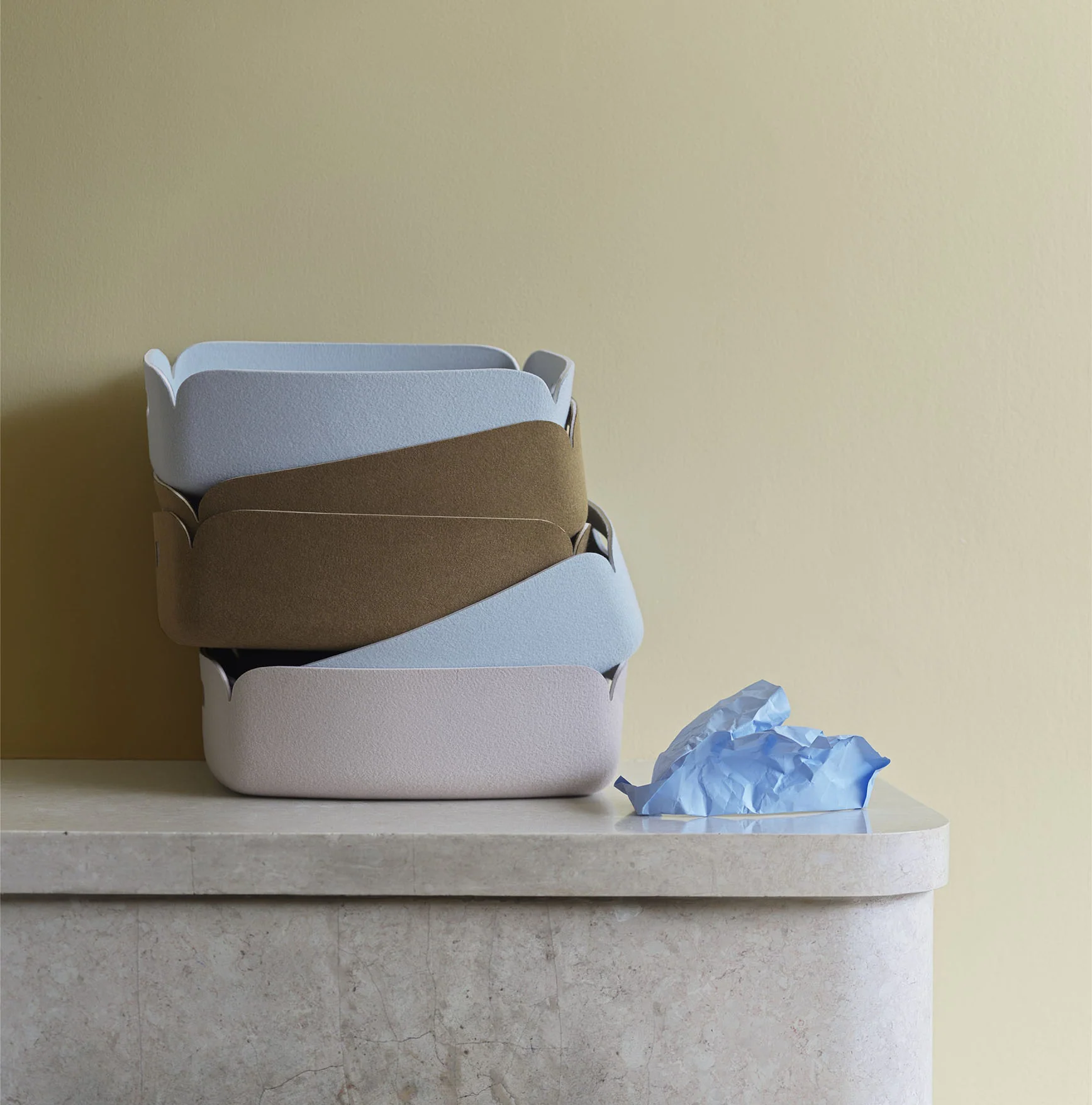 Muuto Restore Tray - Brown Green - Image 3