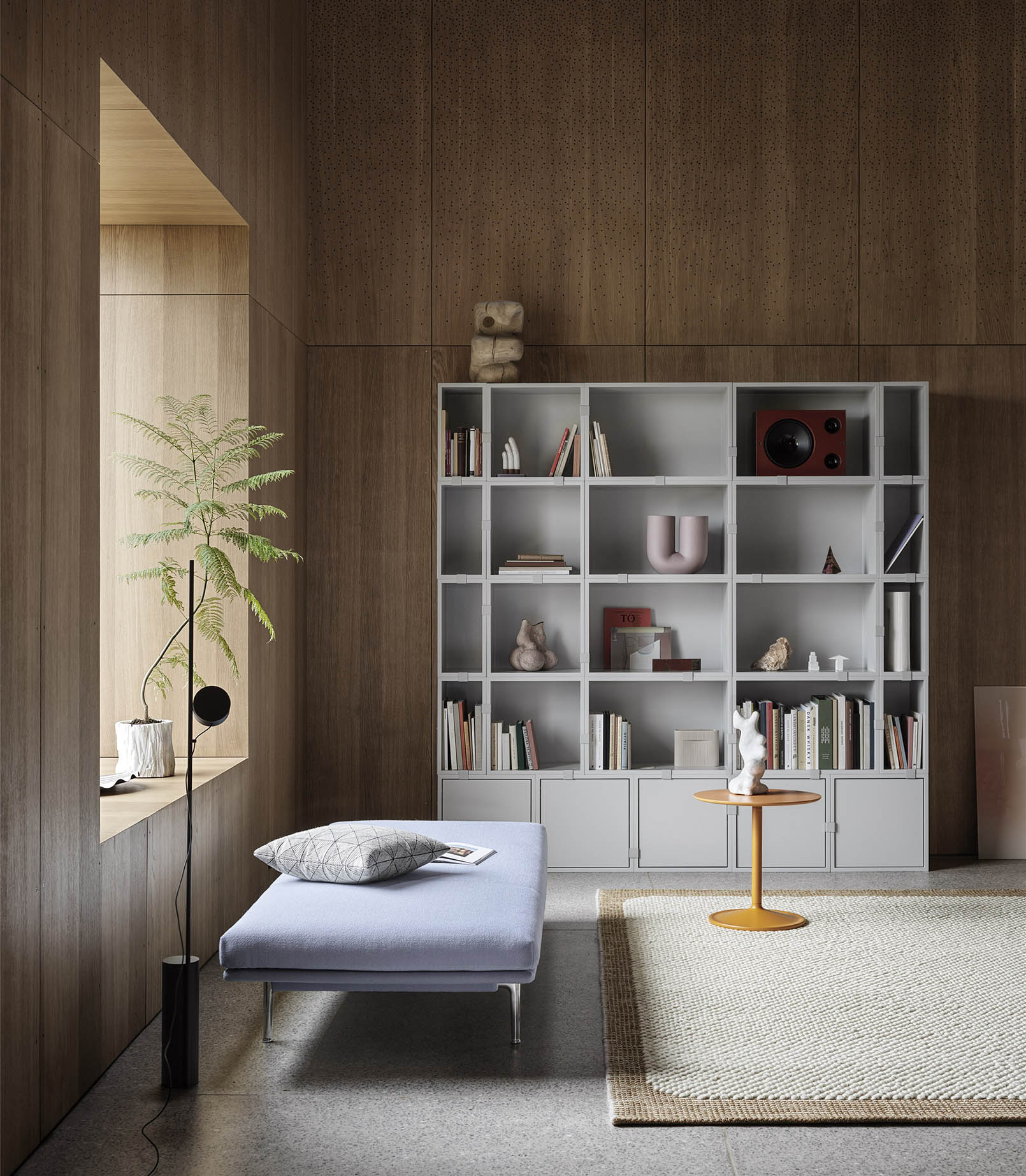 Muuto Stacked Shelves Medium with Backboard - Image 5