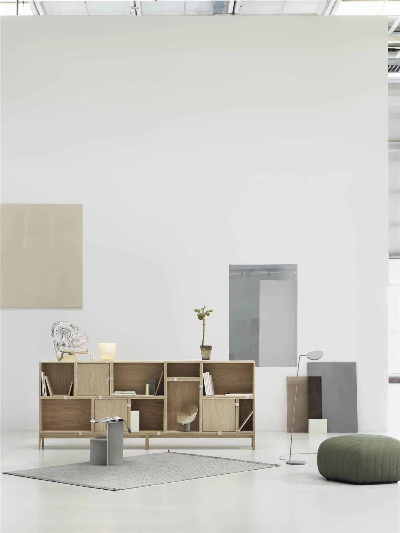 Muuto Stacked Shelves Small with Backboard - Image 6