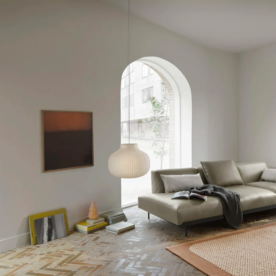 Muuto Strand Pendant 45cm - Closed - Image 3