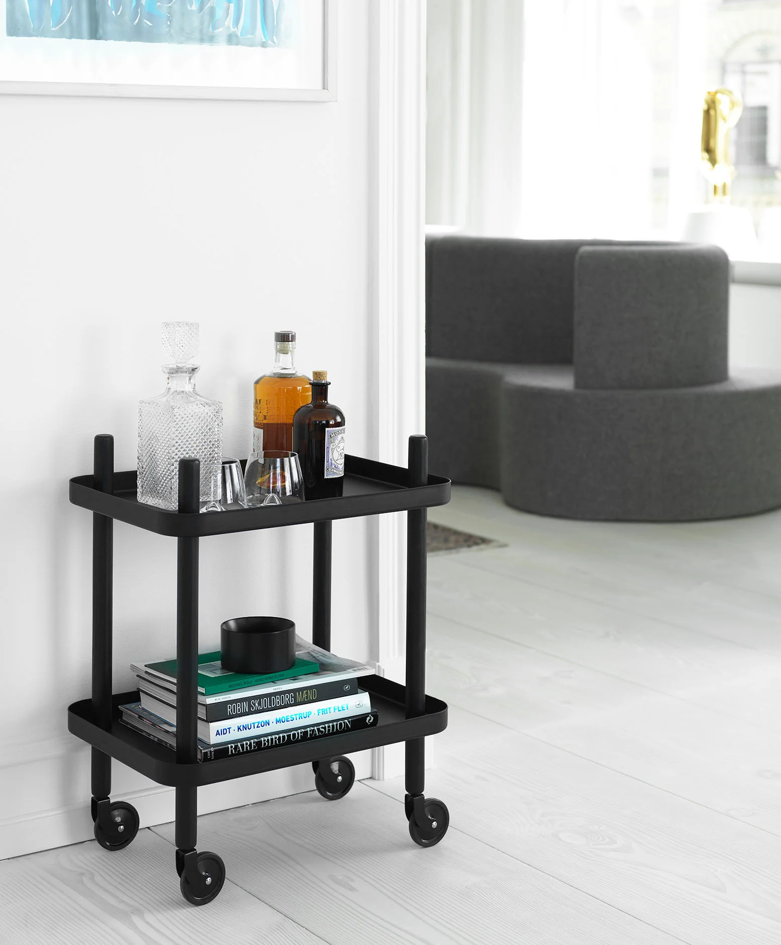 Normann Copenhagen Block Table - Black/Black - Image 3