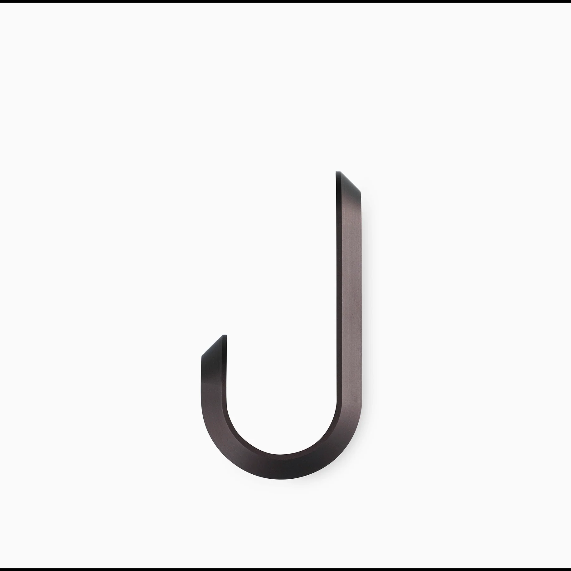 Normann Copenhagen Curve Mini Hooks Matt Brown (2pcs) - Image 5