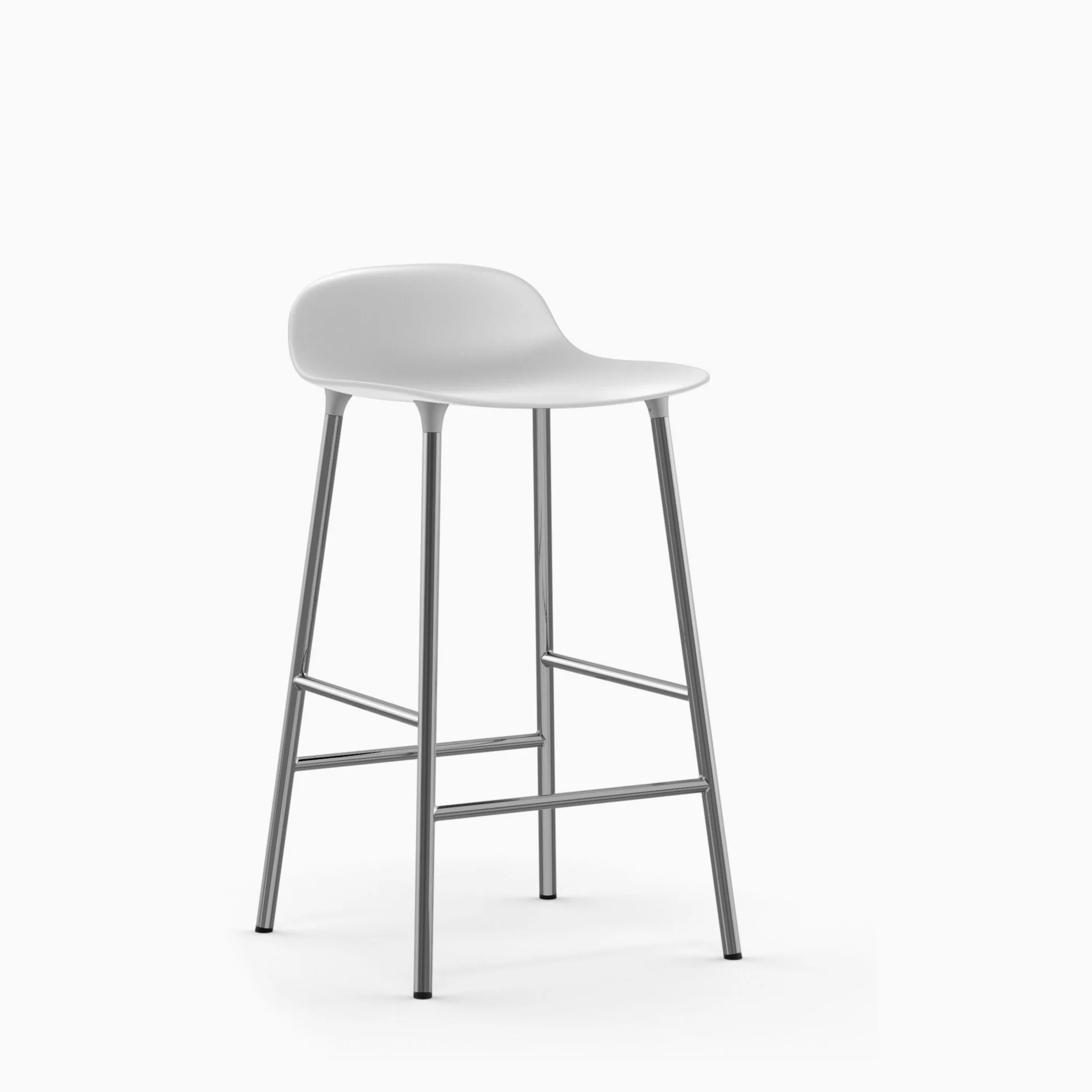 Normann Copenhagen Form Bar Stool with Steel Legs - Image 13
