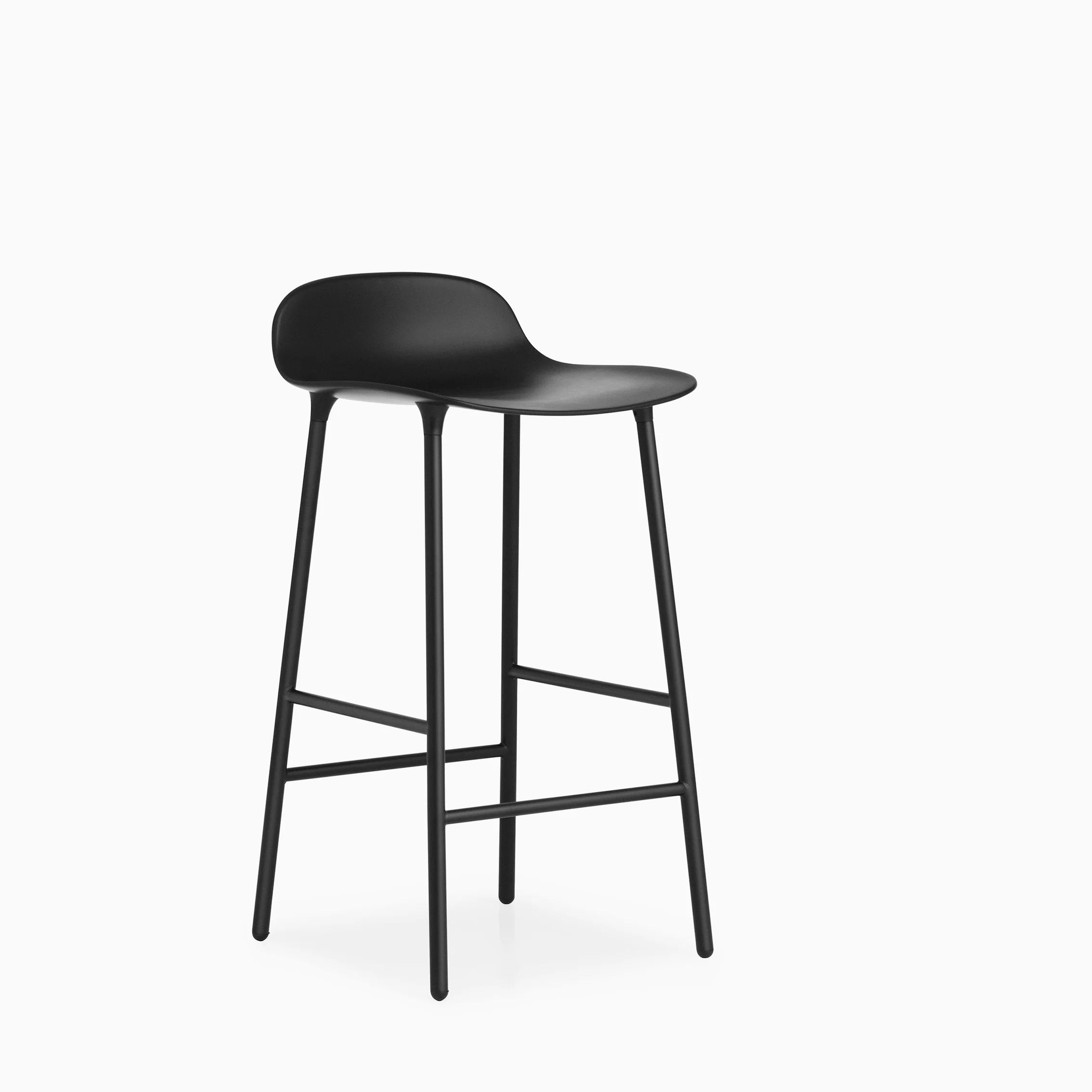 Normann Copenhagen Form Bar Stool with Steel Legs - Image 16