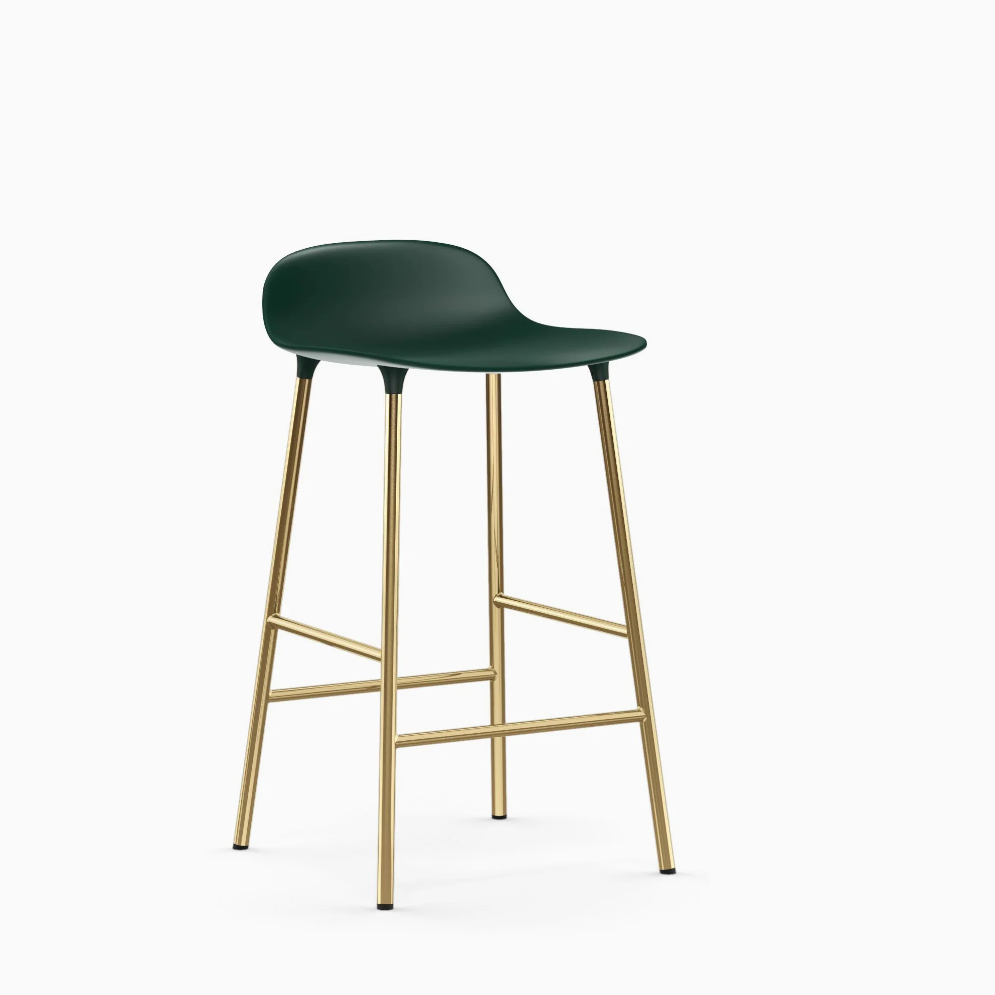 Normann Copenhagen Form Bar Stool with Steel Legs - Image 3