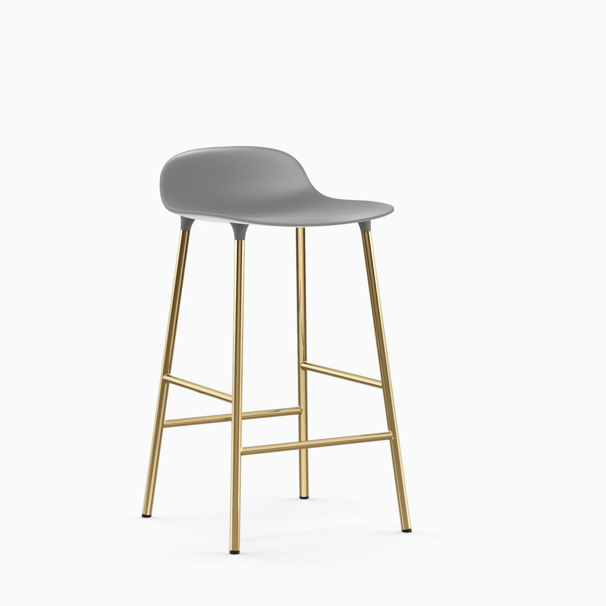 Normann Copenhagen Form Bar Stool with Steel Legs - Image 6