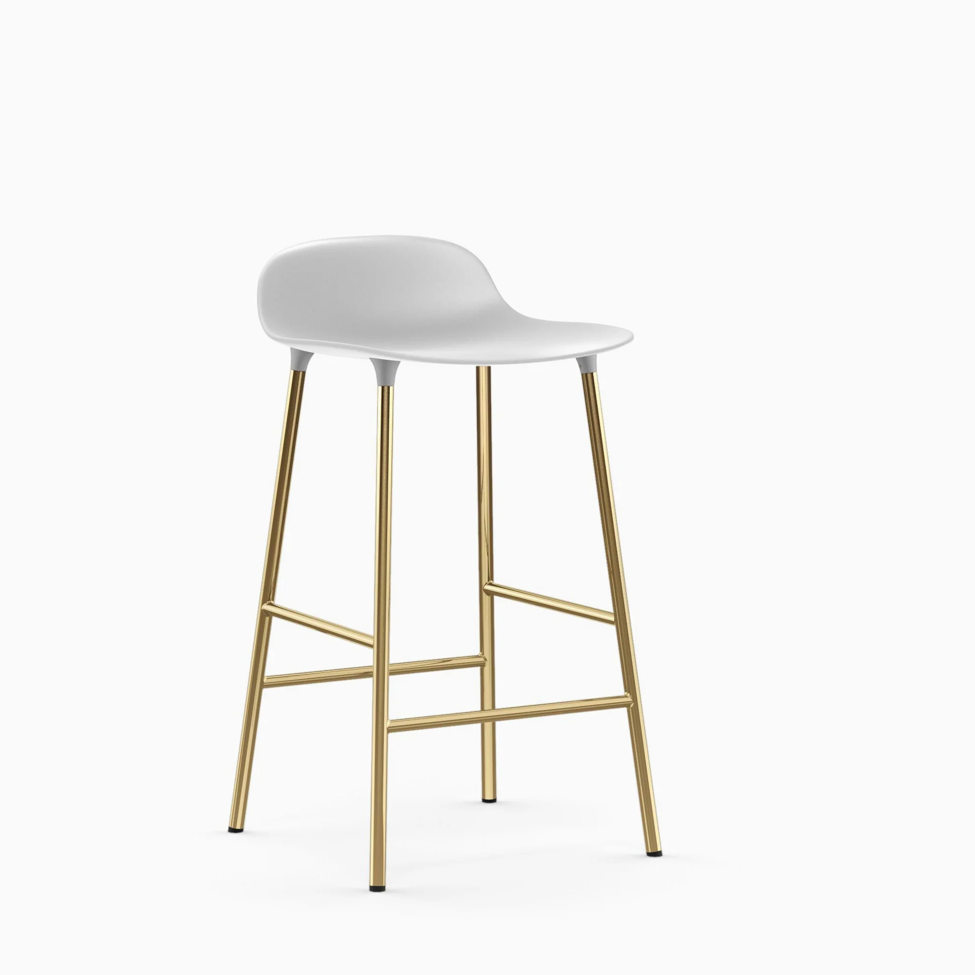 Normann Copenhagen Form Bar Stool with Steel Legs - Image 7