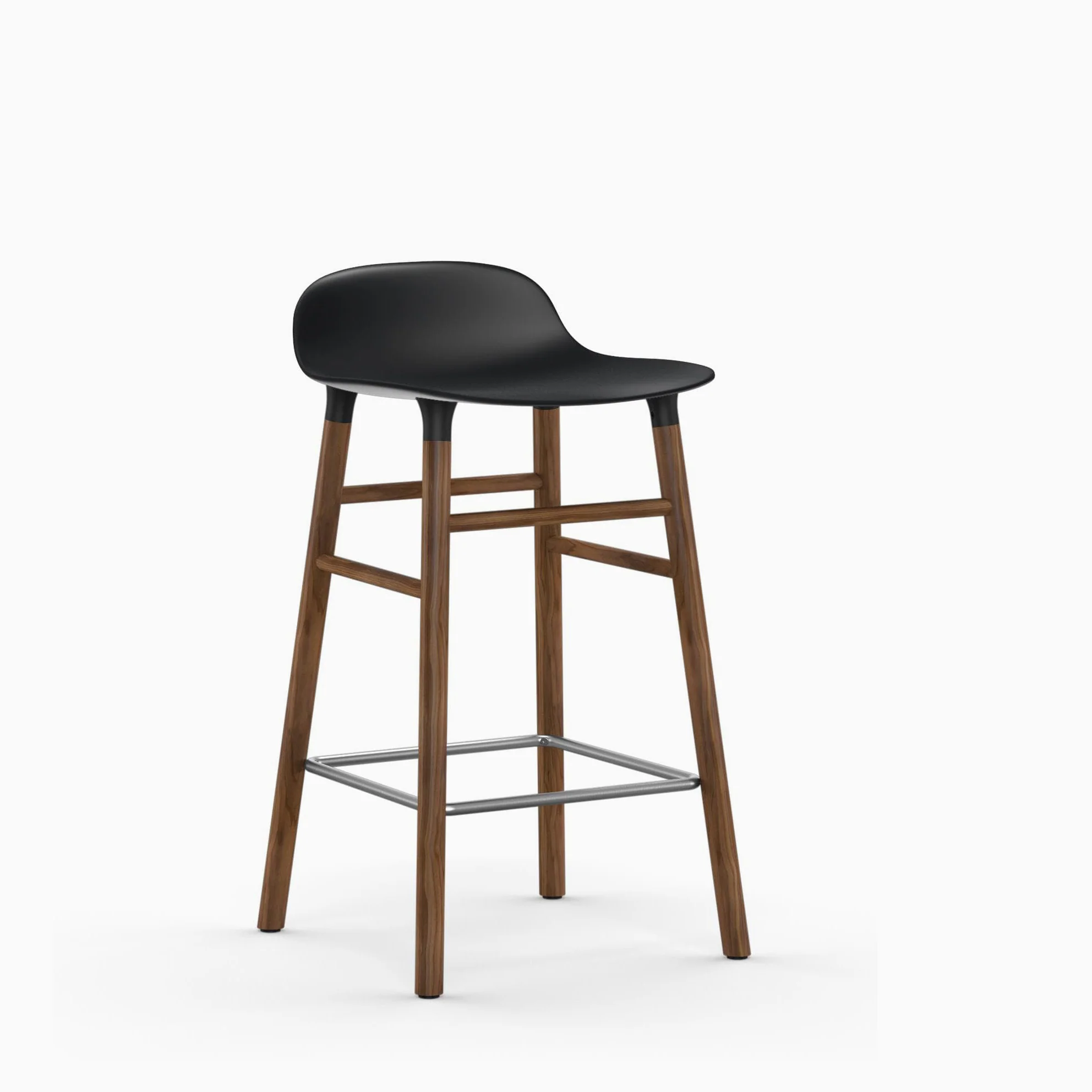 Normann Copenhagen Form Bar Stool with Wood Legs - Image 11