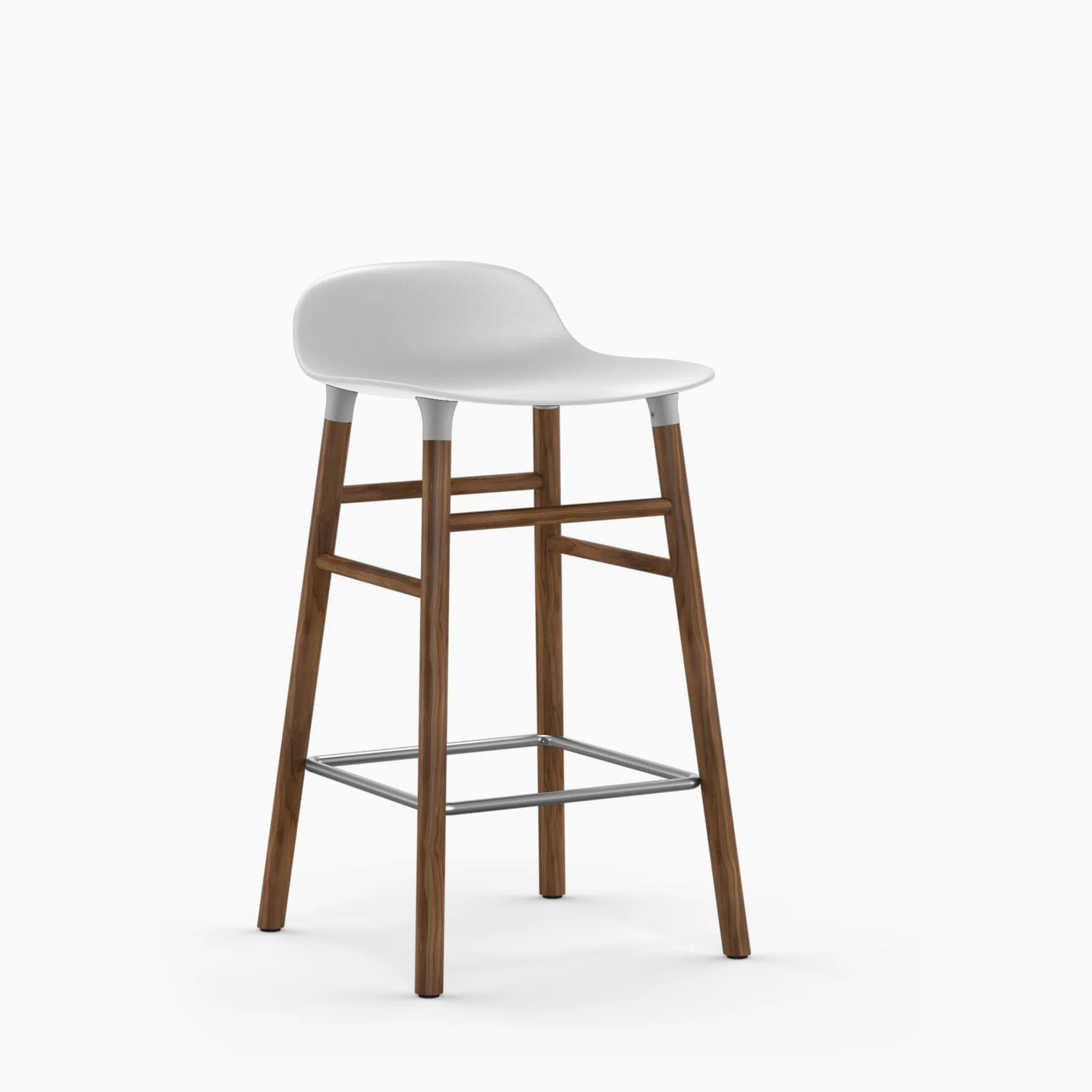 Normann Copenhagen Form Bar Stool with Wood Legs - Image 12