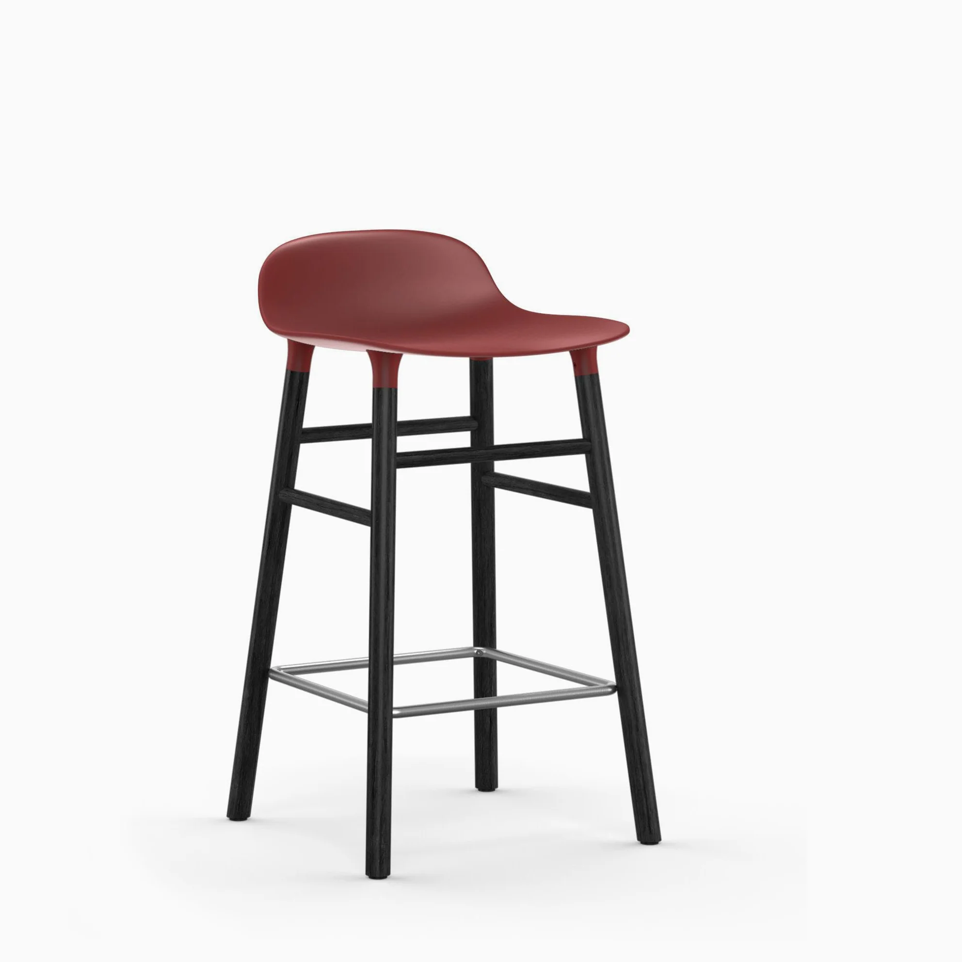 Normann Copenhagen Form Bar Stool with Wood Legs - Image 13