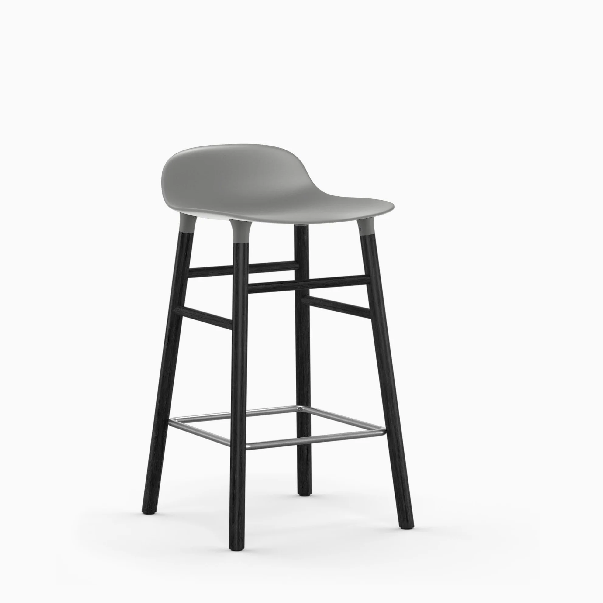 Normann Copenhagen Form Bar Stool with Wood Legs - Image 18