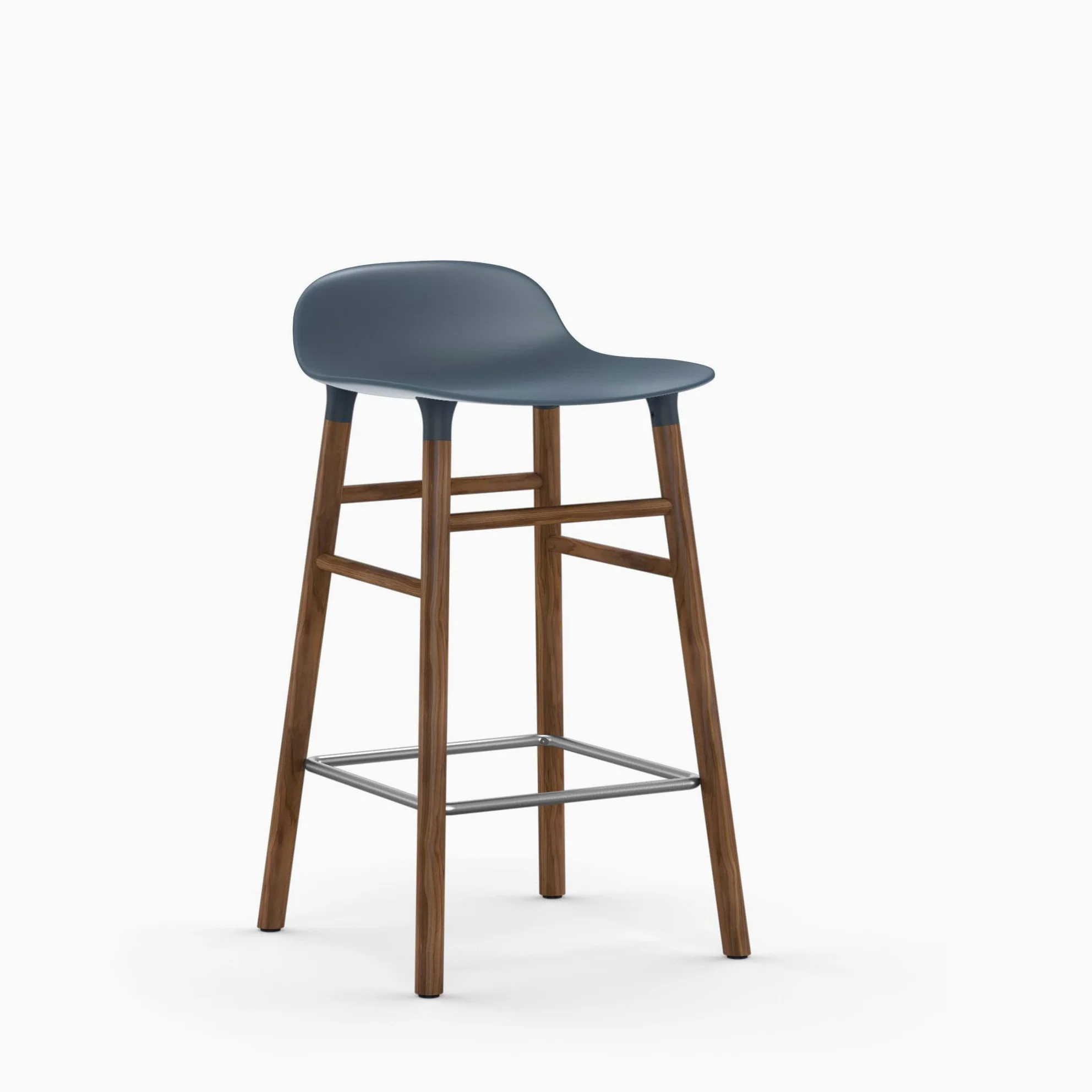 Normann Copenhagen Form Bar Stool with Wood Legs - Image 9