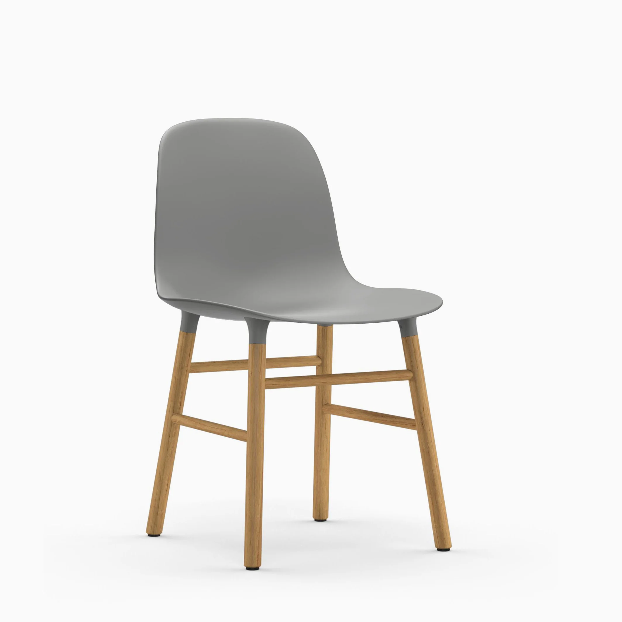 Normann Copenhagen Form Chair Wood Base - Image 4