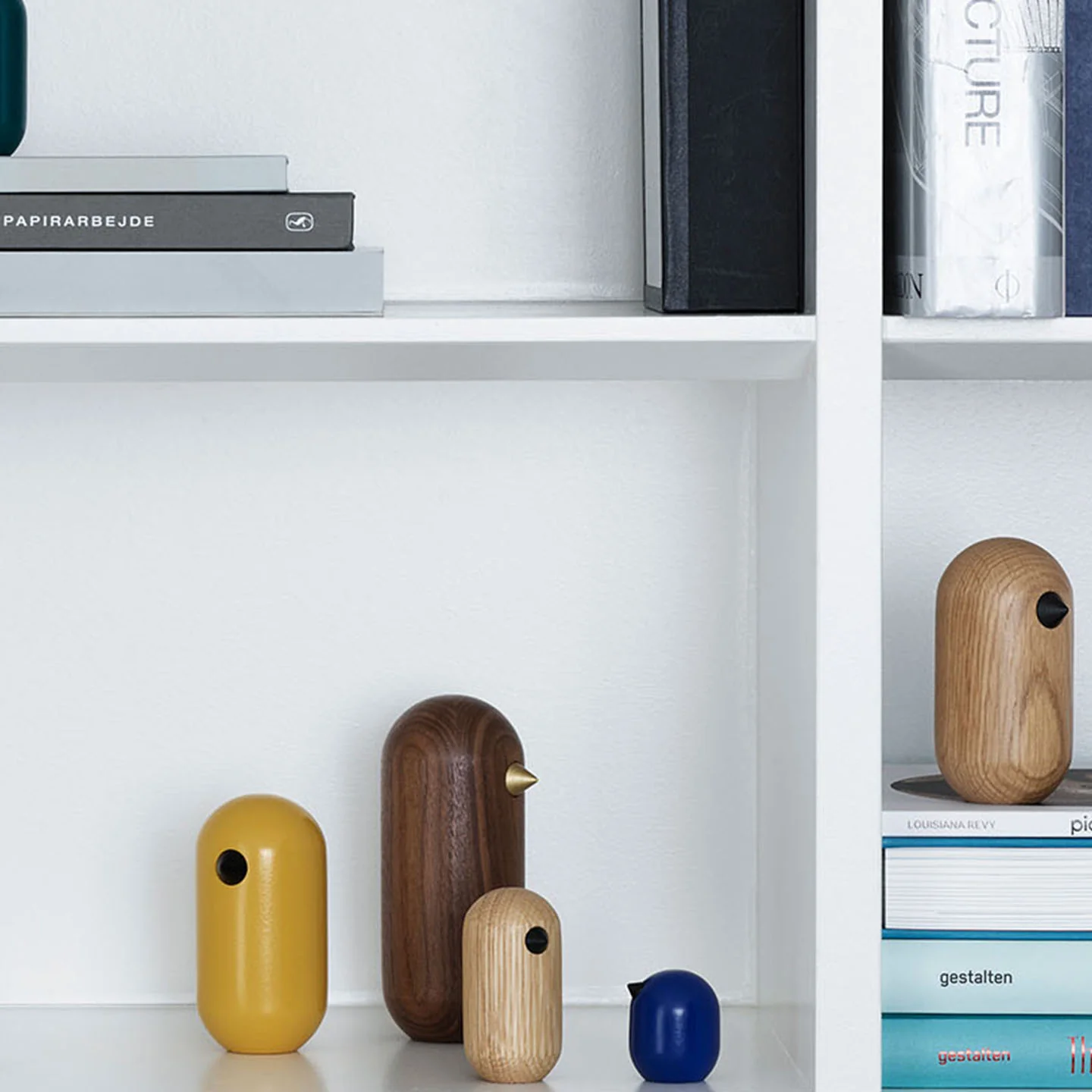 Normann Copenhagen Little Bird 13.5cm - Oak - Image 2
